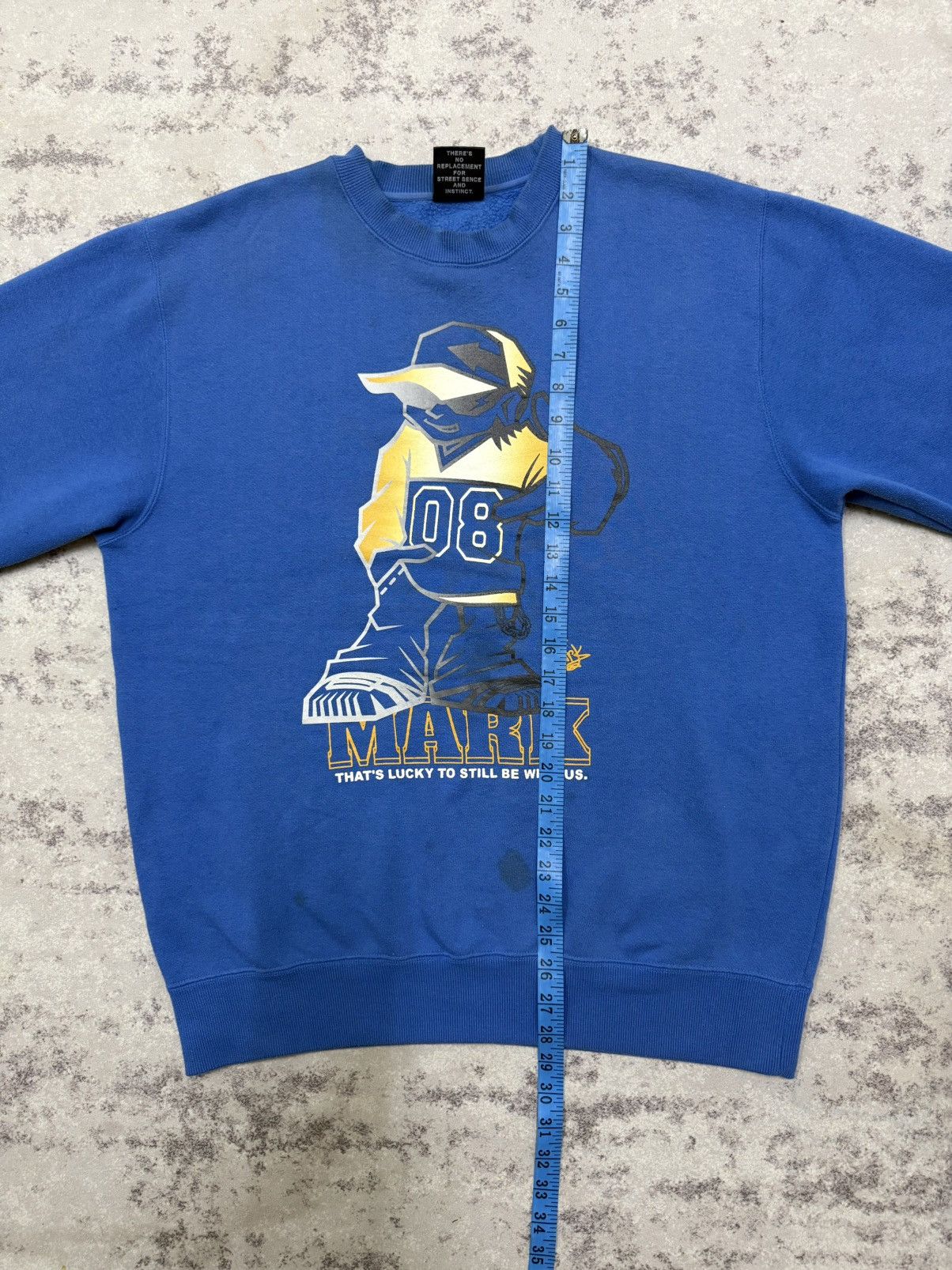Japanese Brand Vintage Y2k Grass Hither Mark Graphic Sweatshirt Size US L / EU 52-54 / 3 - 14 Thumbnail