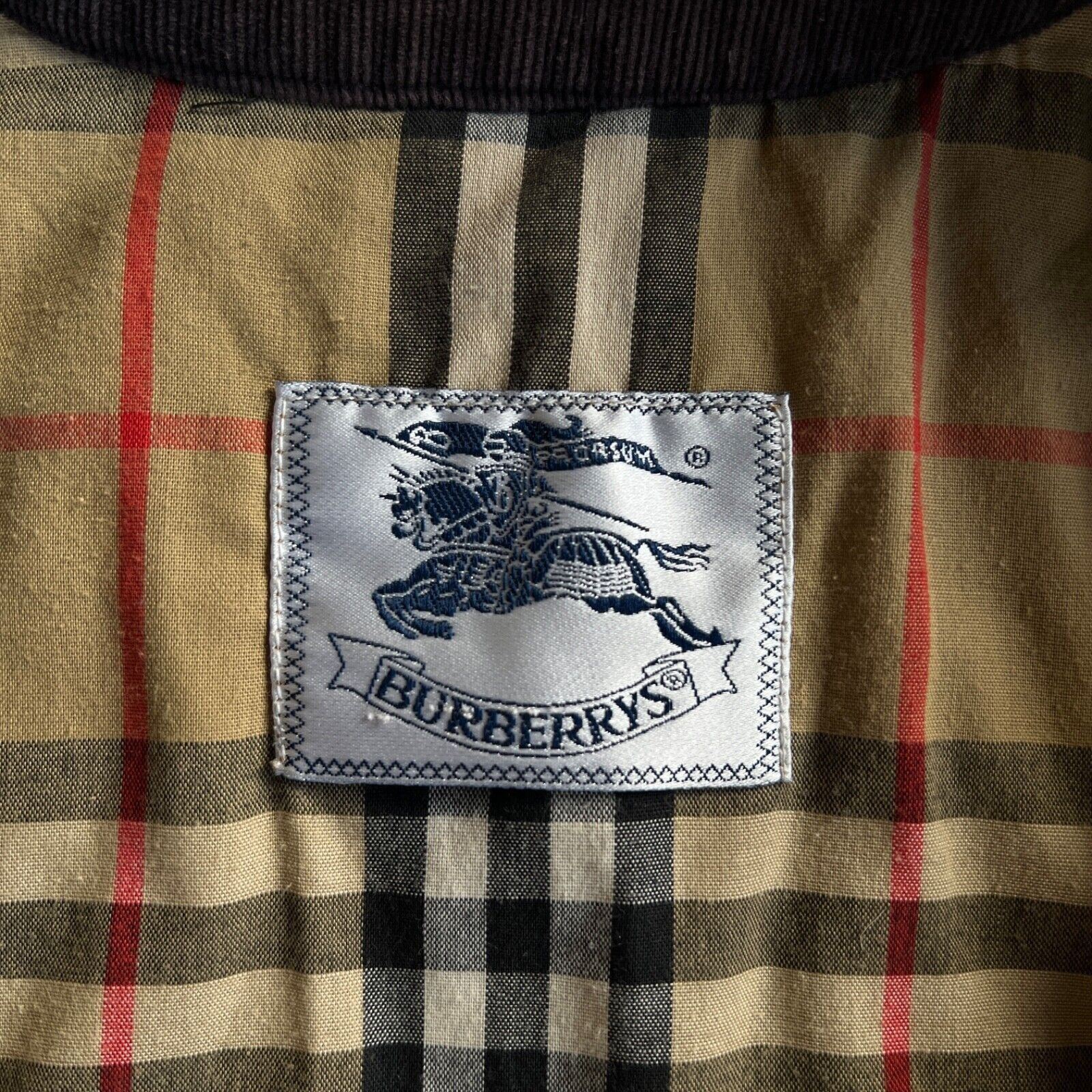Burberry Burberrys Vintage Youth Quilted Nova Check Jacket 8626AC Size L / US 10 / IT 46 - 6 Thumbnail