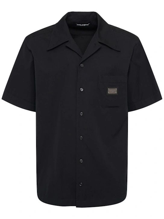 o1lsvrm0425 Short Sleeved Shirt in Black