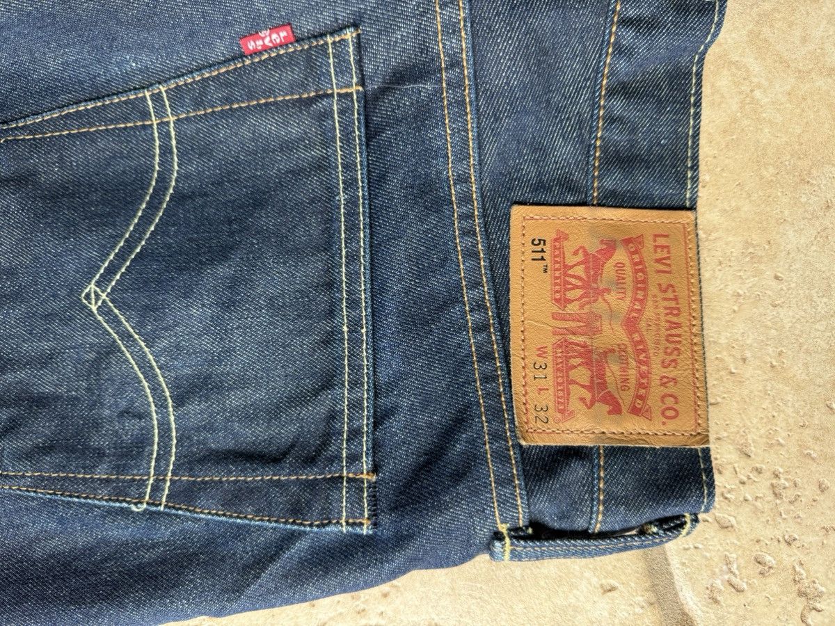 Levi's Levi's 511 Made in USA Cone Mills Selvedge W31 L32 Size US 31 - 9 Thumbnail