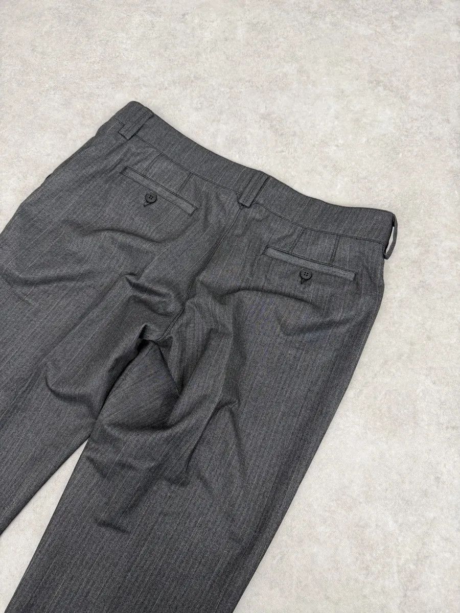 Armani 2000s Armani Grey Wool Classy Tailored Pants Size US 32 / EU 48 - 6 Thumbnail