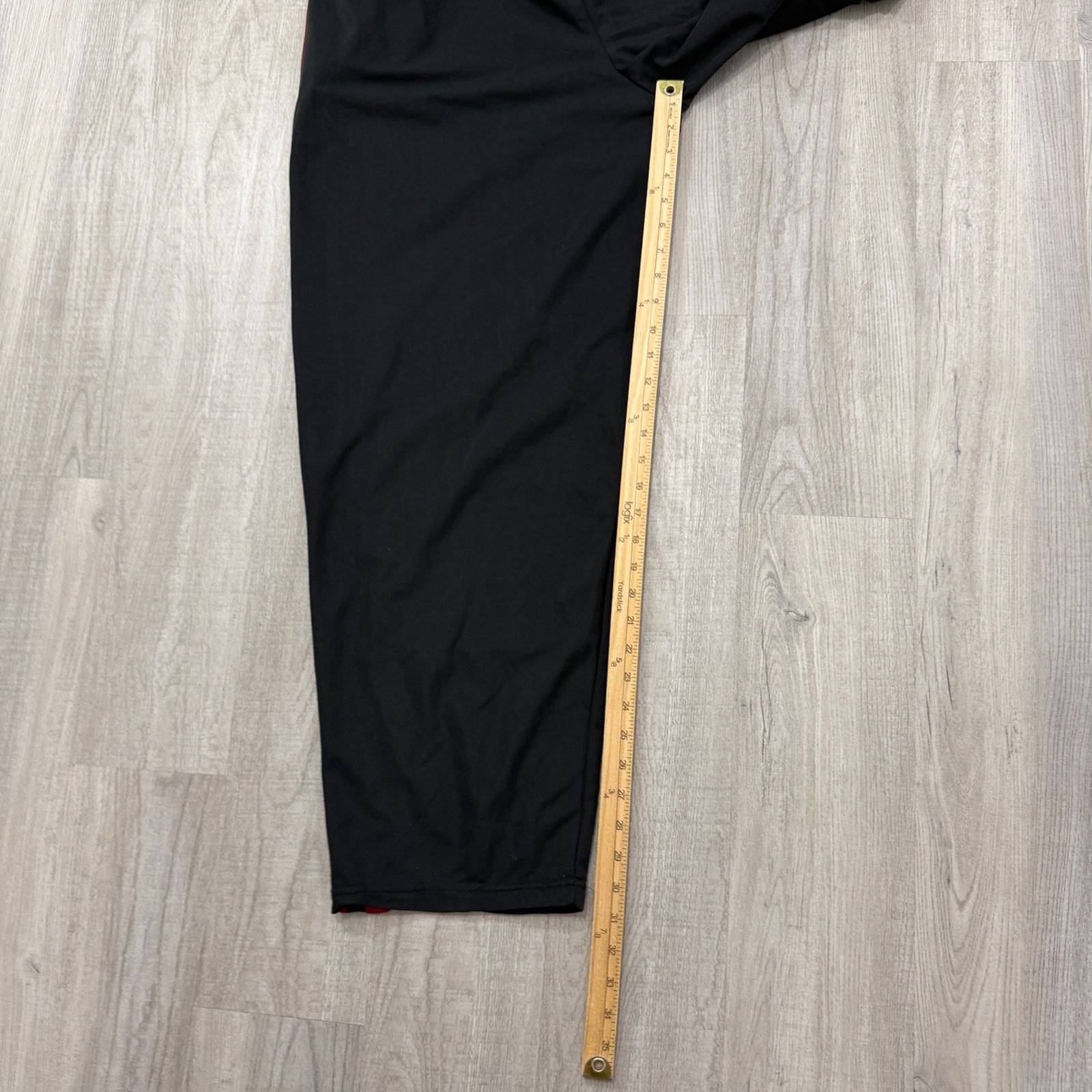 Vintage Vintage Shooter Track Pants Men's 2XL Black Red Sweatpants Size US 32 / EU 48 - 9 Thumbnail