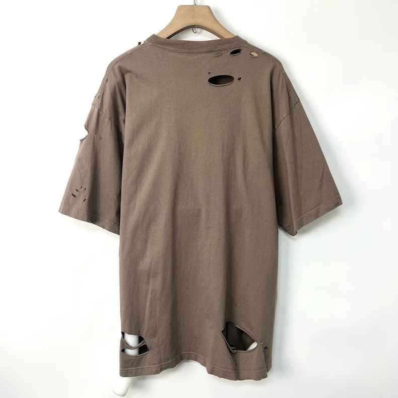 Balenciaga Balenciaga Large hole logo lettering print round neck T-sh Size US XS / EU 42 / 0 - 2 Thumbnail