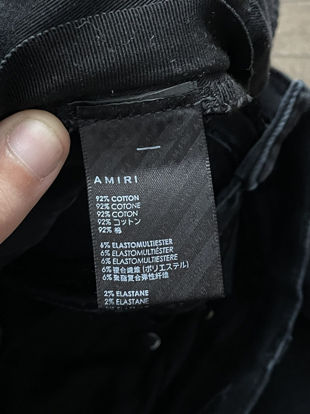 Amiri Amiri Denim Skinny Jeans Size US 32 / EU 48 - 22 Thumbnail