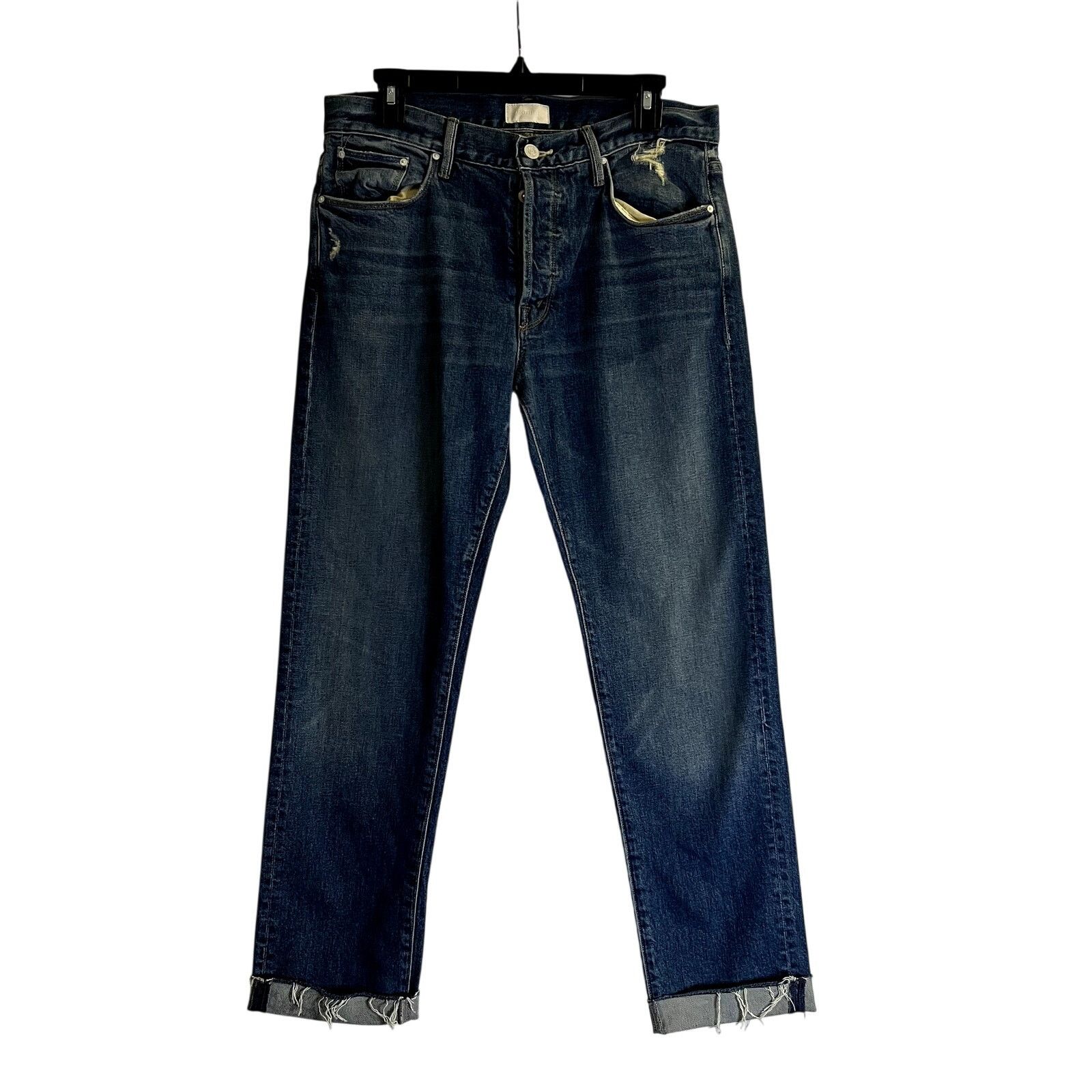 MOTHER mother The Chaser Ankle Cuff Fray The worlds Best Jeans Size US 30 / EU 46 - 2 Thumbnail