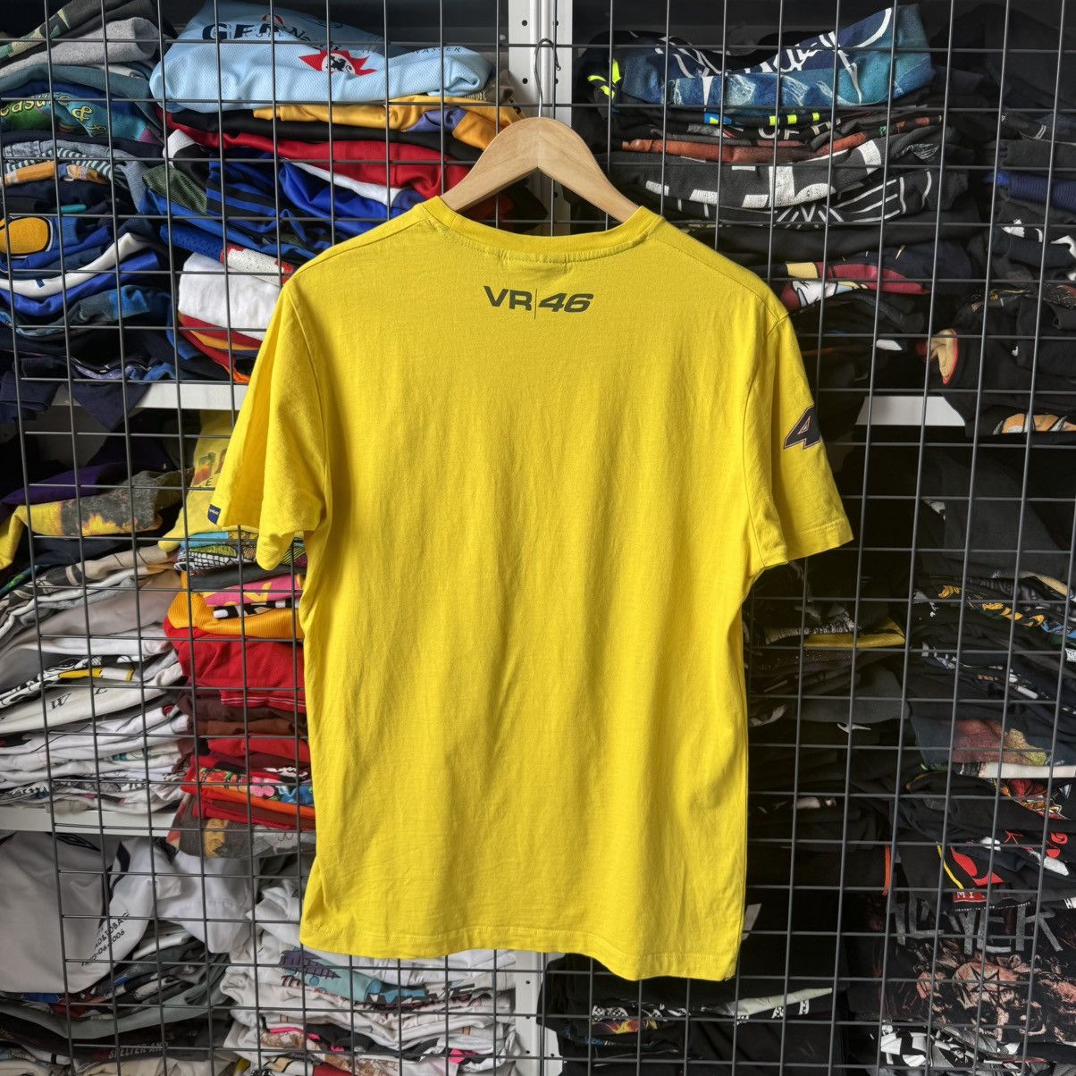Other Valentino Rossi VR46 Yellow Moto T-shirt Size US L / EU 52-54 / 3 - 9 Thumbnail
