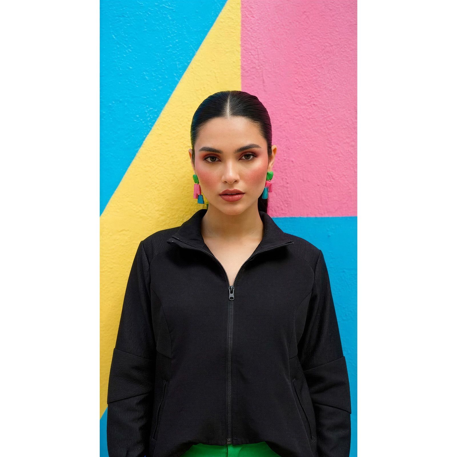 Champion Champion C9 Jacket Womens Size Small Black Hooded Full Zip Size S / US 4 / IT 40 - 1 Thumbnail