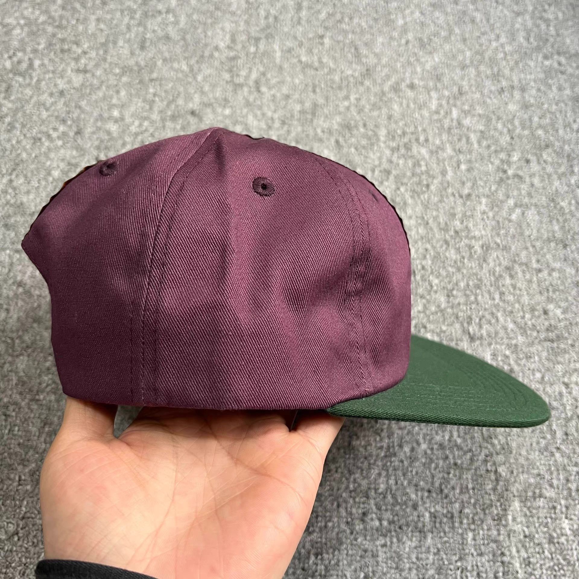 The Hundreds The Hundreds Bomb Webbing Embroidered Baseball Visor Q7 Size ONE SIZE - 6 Thumbnail