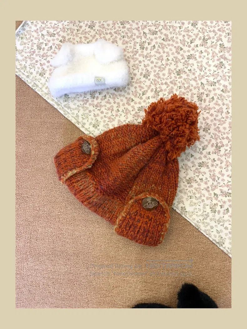 Vivienne Westwood Vivienne Westwood Autumn and Winter Ear Protection Warm Ca Size ONE SIZE - 1 Thumbnail