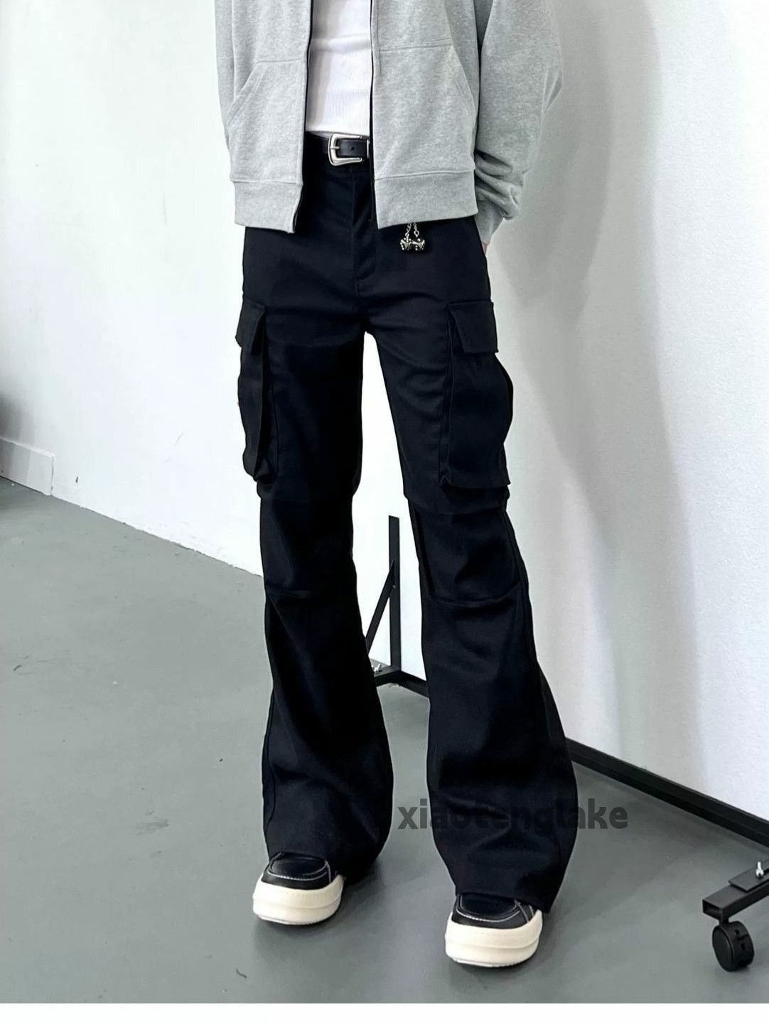 Vintage ltx vintage loose baggy skate yuppies cargo flared pants Size US 34 / EU 50 - 1 Thumbnail