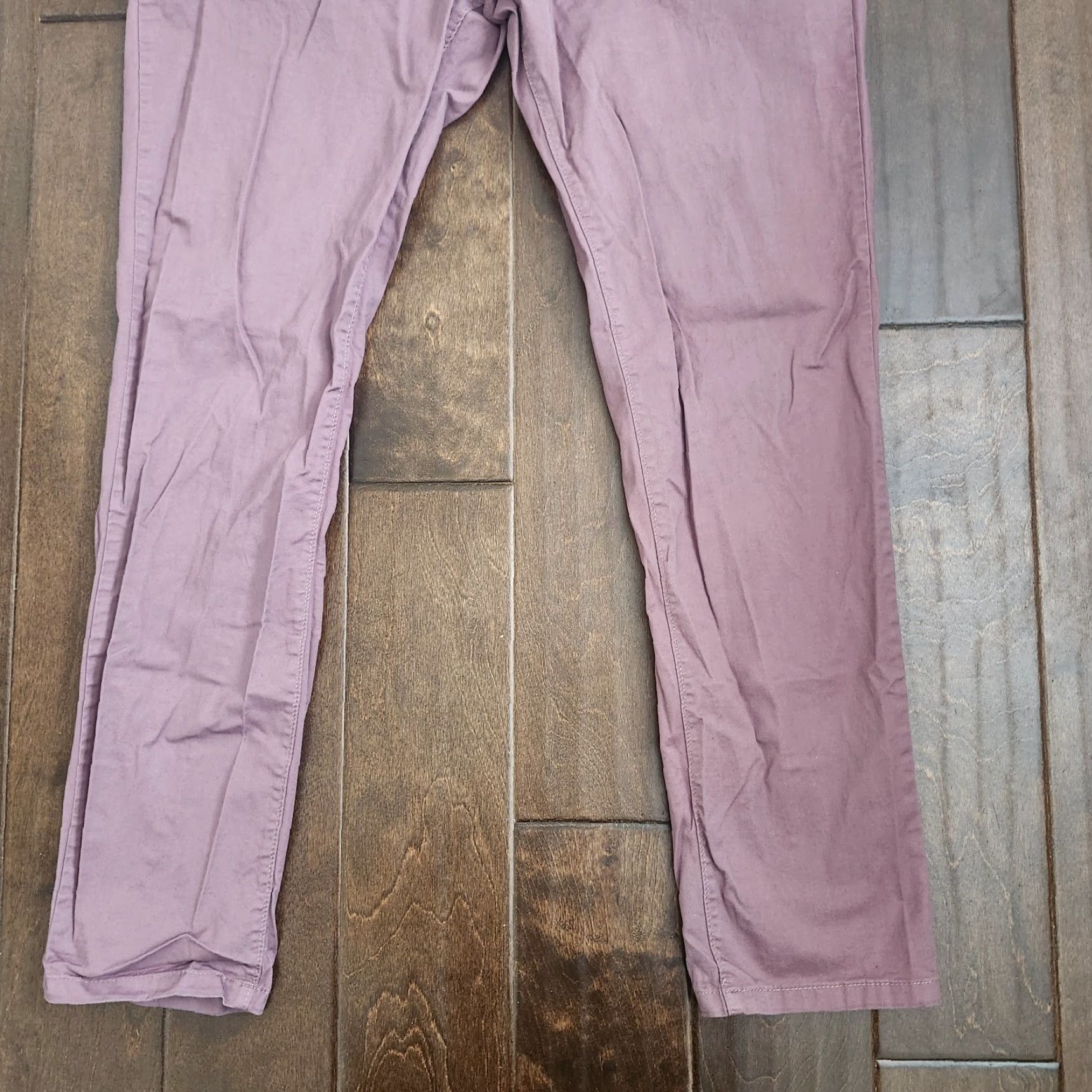 Asos ASOS Slim Chino Pants Mens 36x32 Mauve Pink Casual Sl... Size US 36 / EU 52 - 3 Thumbnail