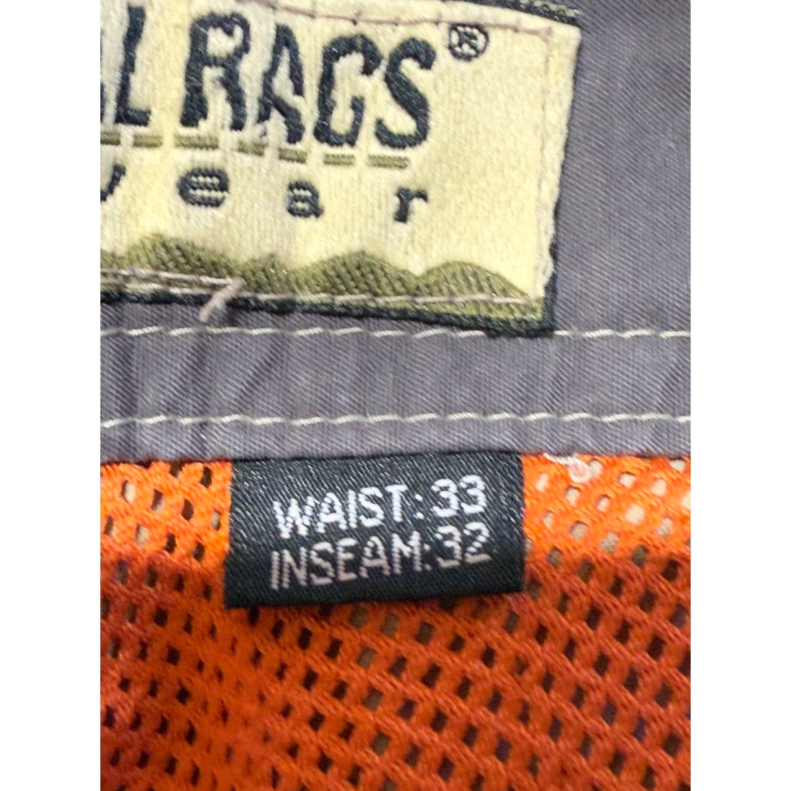 American Eagle Outfitters American Eagle Outfitters Mens Pants 33 Tan Hiking Cotton Nylon Blend 33X32 Lot OF 2 Size US 33 - 4 Thumbnail