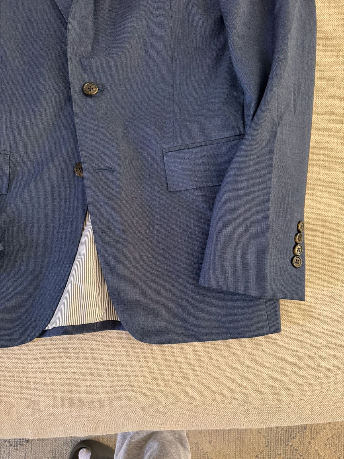 Todd Snyder TODD SNYDER Sutton Fit Jacket in Navy 38 S $698 Size 38S - 5 Thumbnail