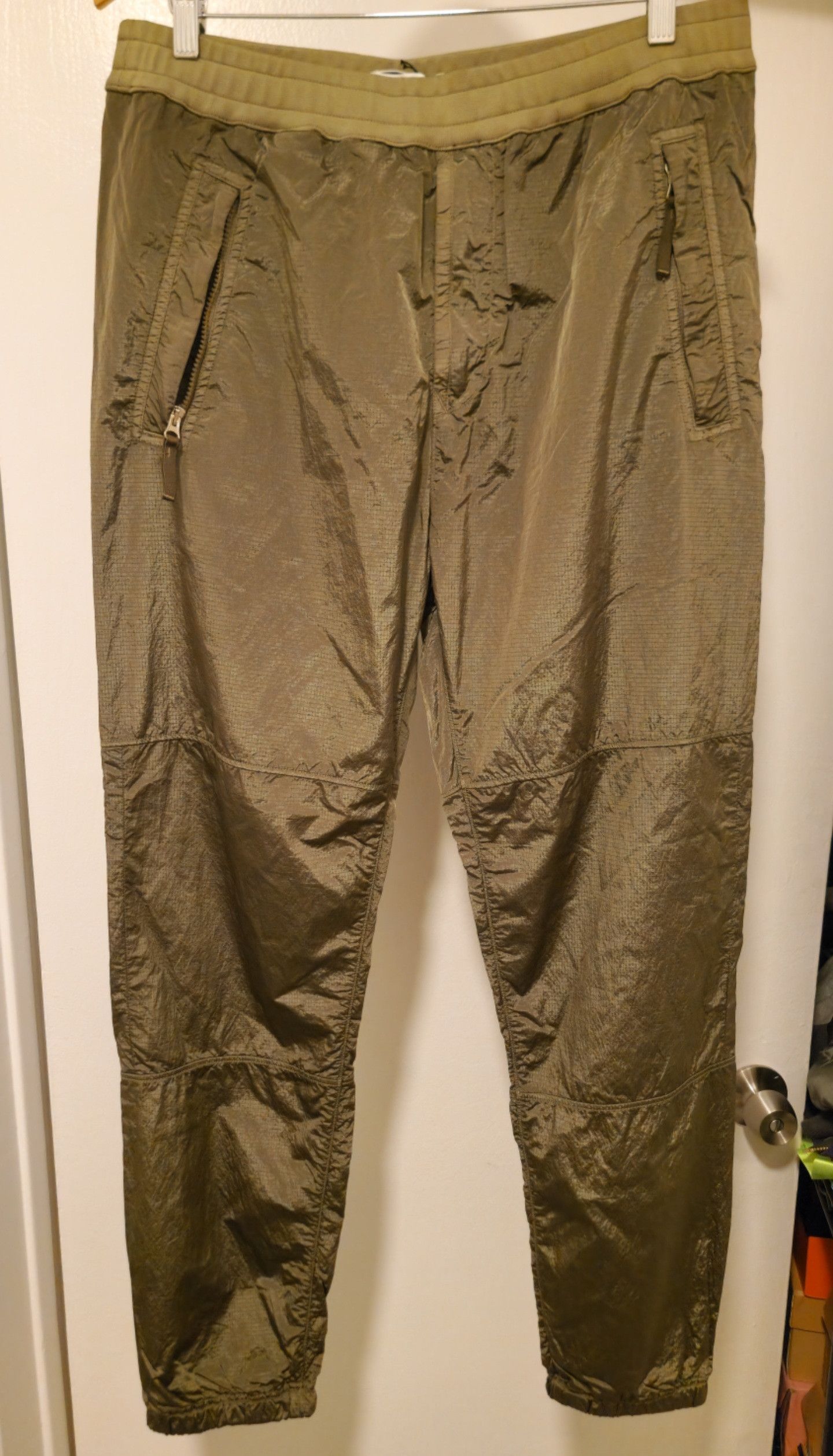 Stone Island Stone Island Nylon Metal Pants Olive Green Size Large Size US 36 / EU 52 - 7 Thumbnail
