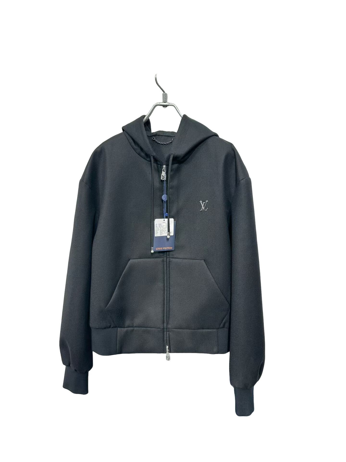 Louis Vuitton Louis Vuitton Metal Logo Zip Hoodie Size 50 Size US M / EU 48-50 / 2 - 1 Thumbnail