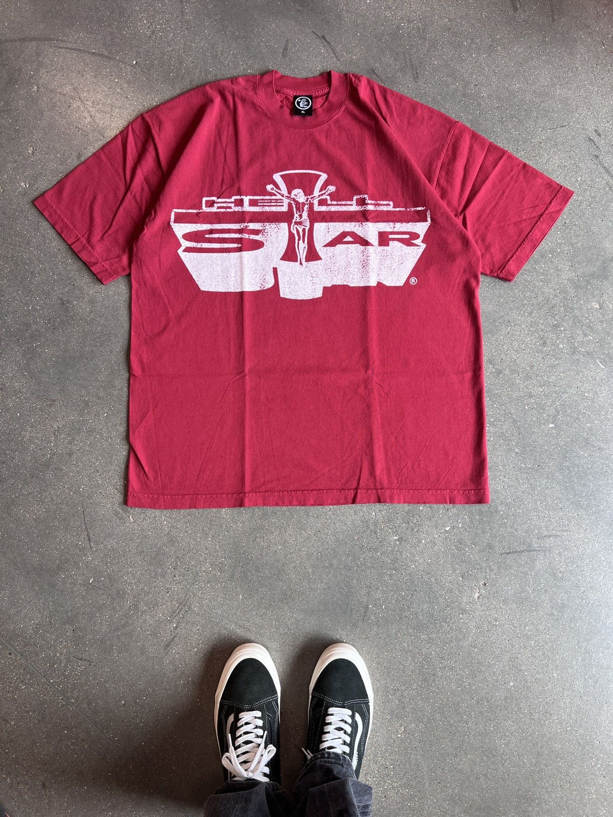 Hellstar Jesus Tee Red