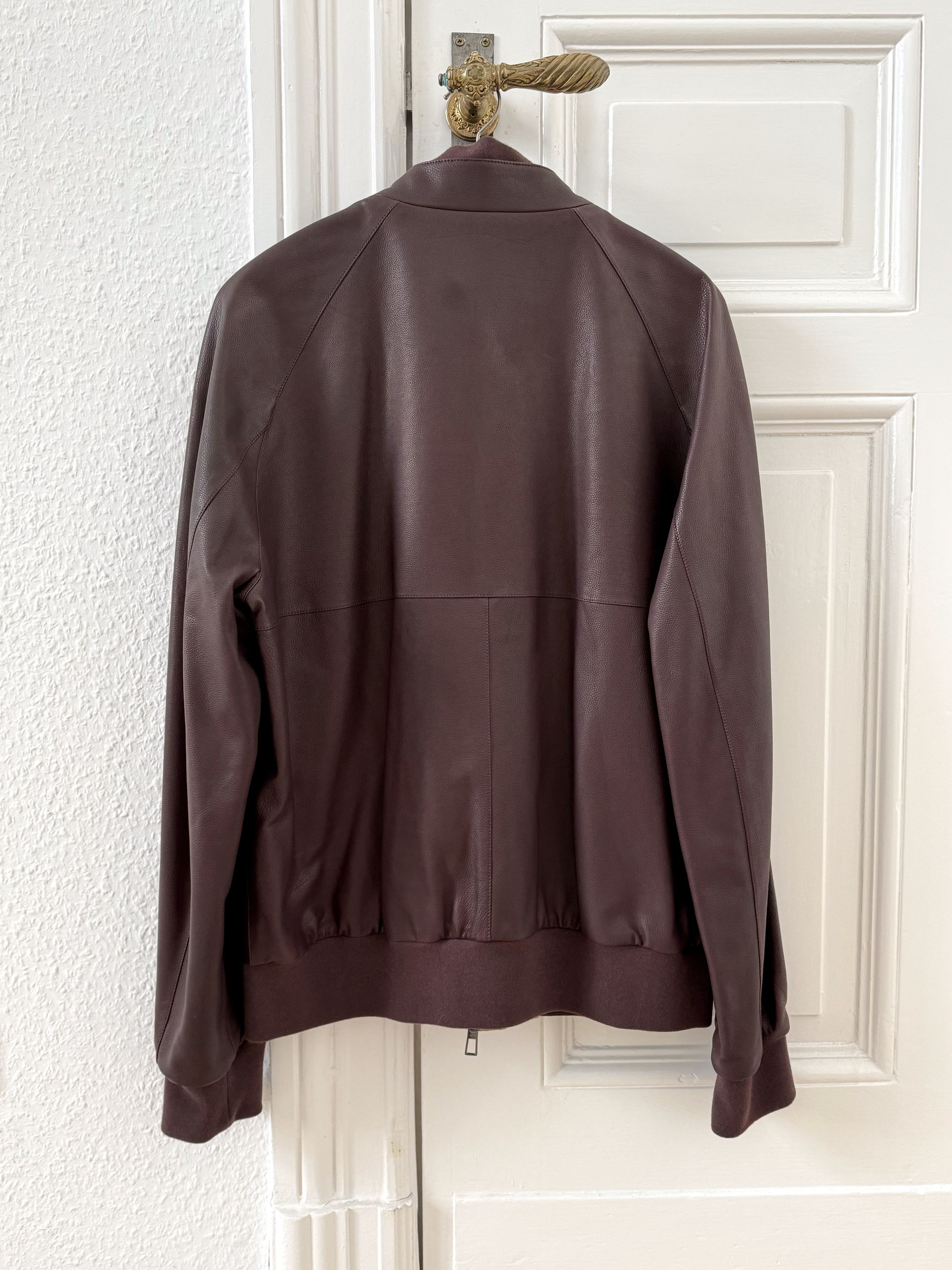 Loro Piana Reversible Crimson Leather Jacket New Size US M / EU 48-50 / 2 - 3 Thumbnail