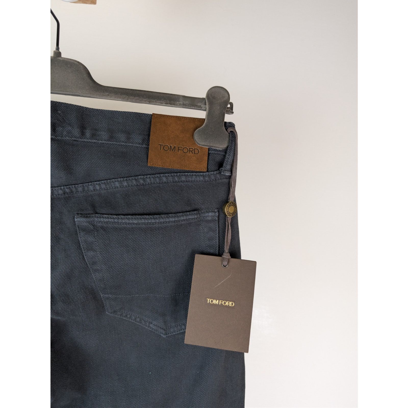 Tom Ford o1rshd1 Slim-Fit Denim Jeans in Dark Turquoise Blue Size US 31 - 14 Thumbnail
