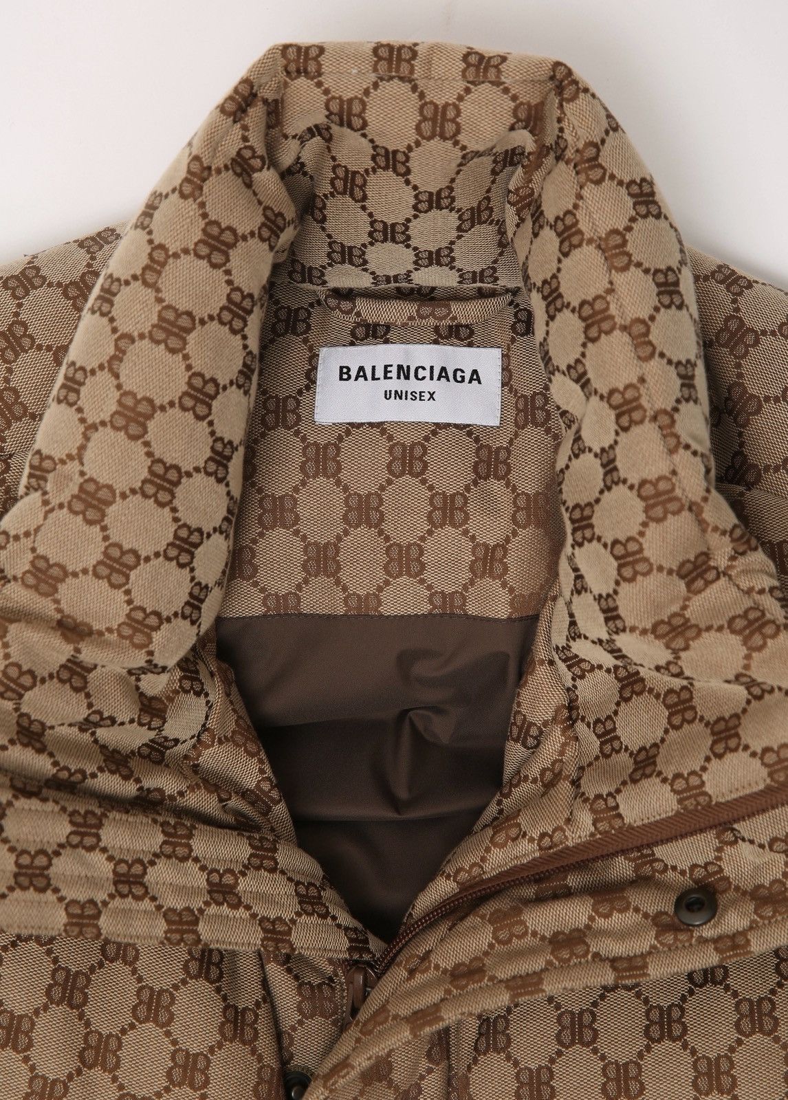 Balenciaga × Gucci Hacker Monogram Vest Size US XL / EU 56 / 4 - 2 Thumbnail