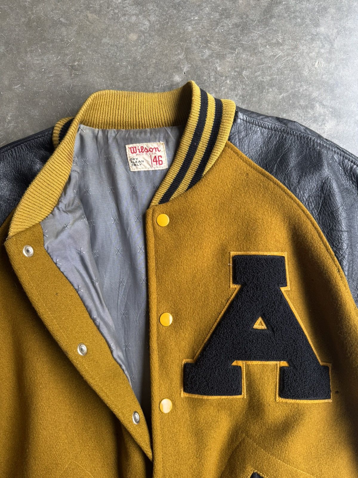 Carhartt 1950s Appalachian State Two Toned Rare Varsity Wilson Jacket Size US XL / EU 56 / 4 - 5 Thumbnail