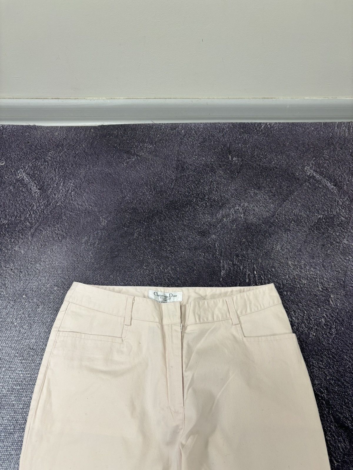Christian Dior Monsieur Vintage Christian Dior Women’s Luxury Flared Pants Trousers Size 28" / US 6 / IT 42 - 6 Thumbnail