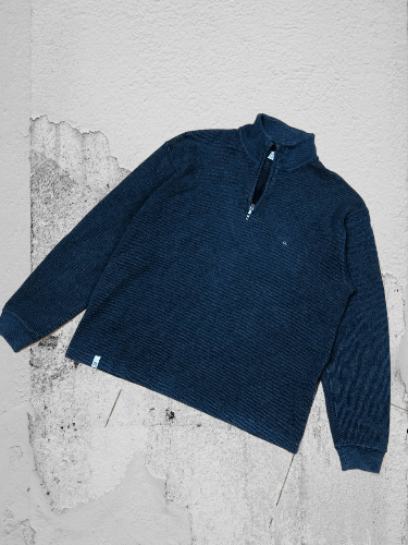 Quiksilver × Vintage 90’s RETRO Y2K BIG LOGO EST 1969 Y2K sweaters Size US XXL / EU 58 / 5 - 1 Thumbnail