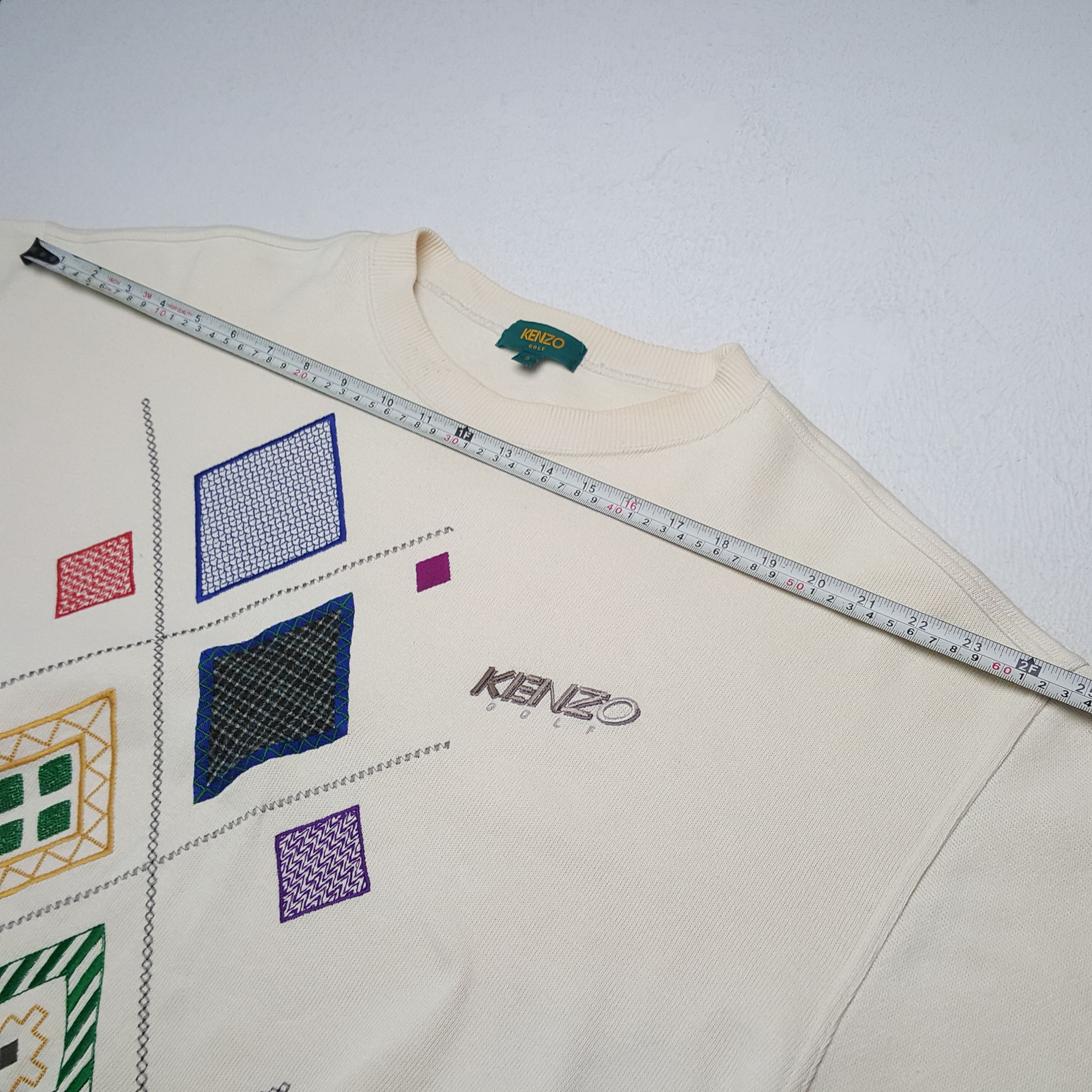 Kenzo KENZO Japanese Brand Streetwear Sweatshirt C293N3 Size US L / EU 52-54 / 3 - 5 Thumbnail