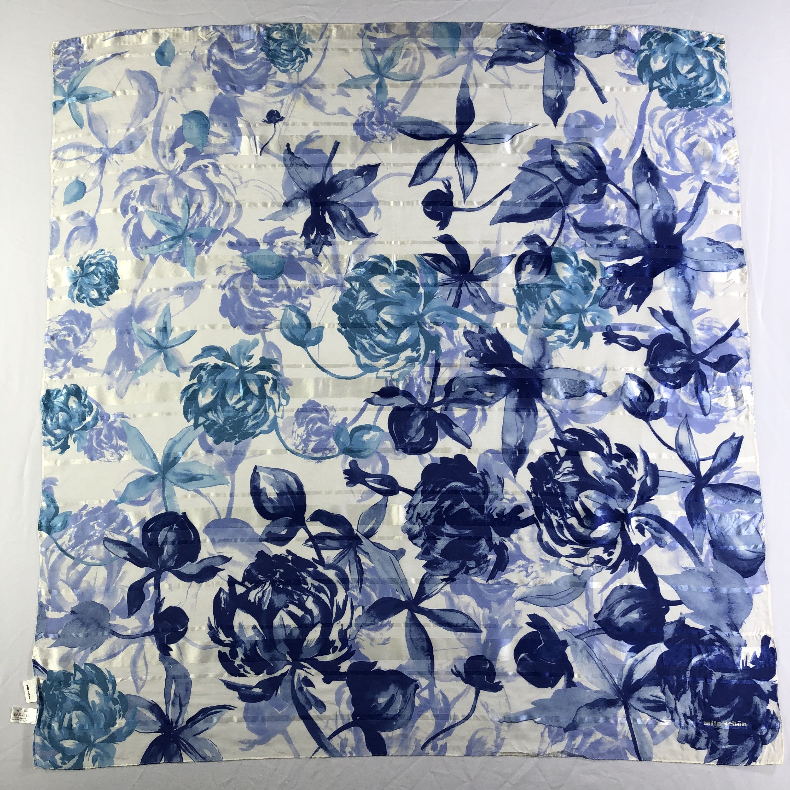 Mila Schon × Vintage Vintage Mila Schon Silk Scarf Size ONE SIZE - 2 Thumbnail