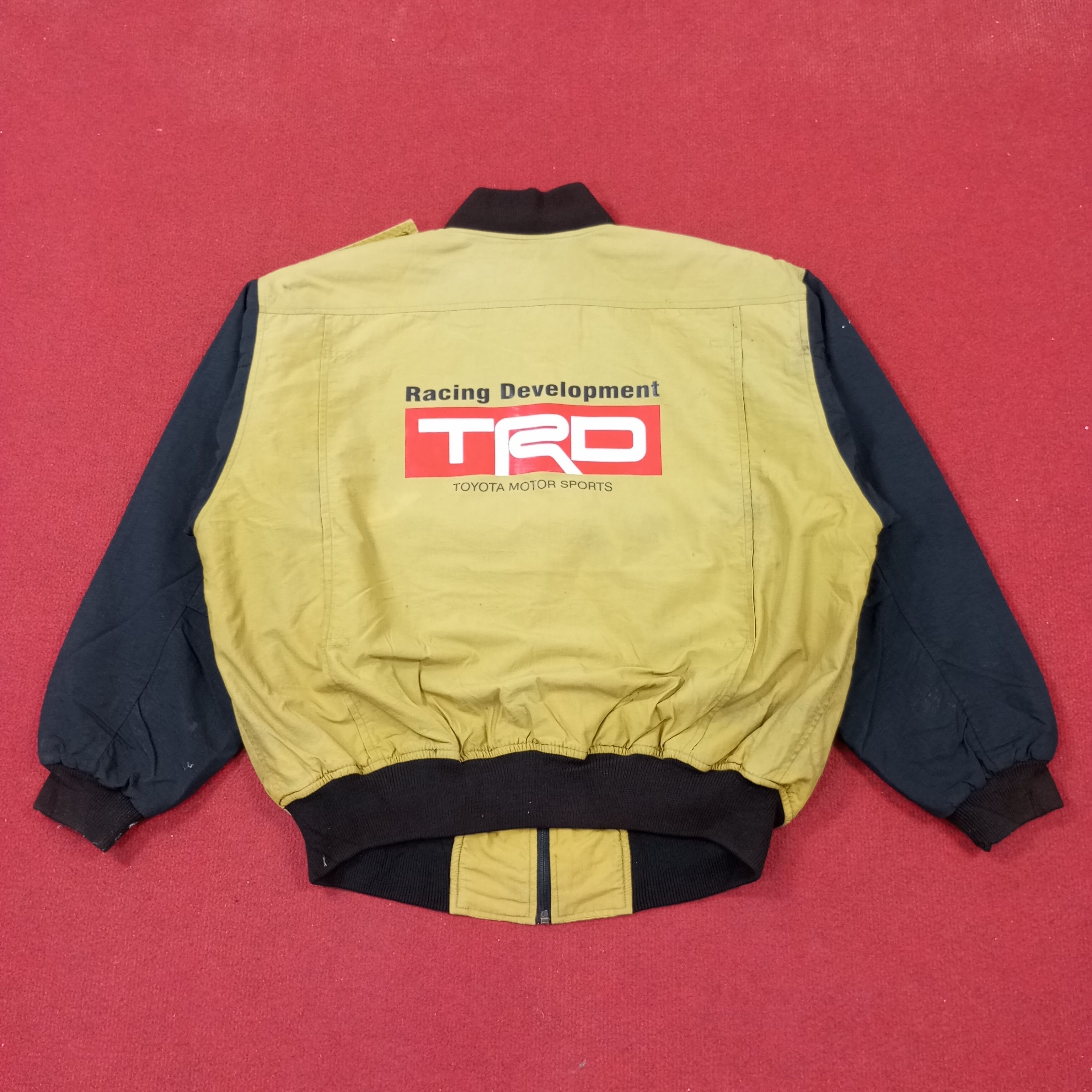 Japanese Brand × Vintage TRD Toyota Motorsports Racing Development Custom Jacket Size US XL / EU 56 / 4 - 1 Thumbnail