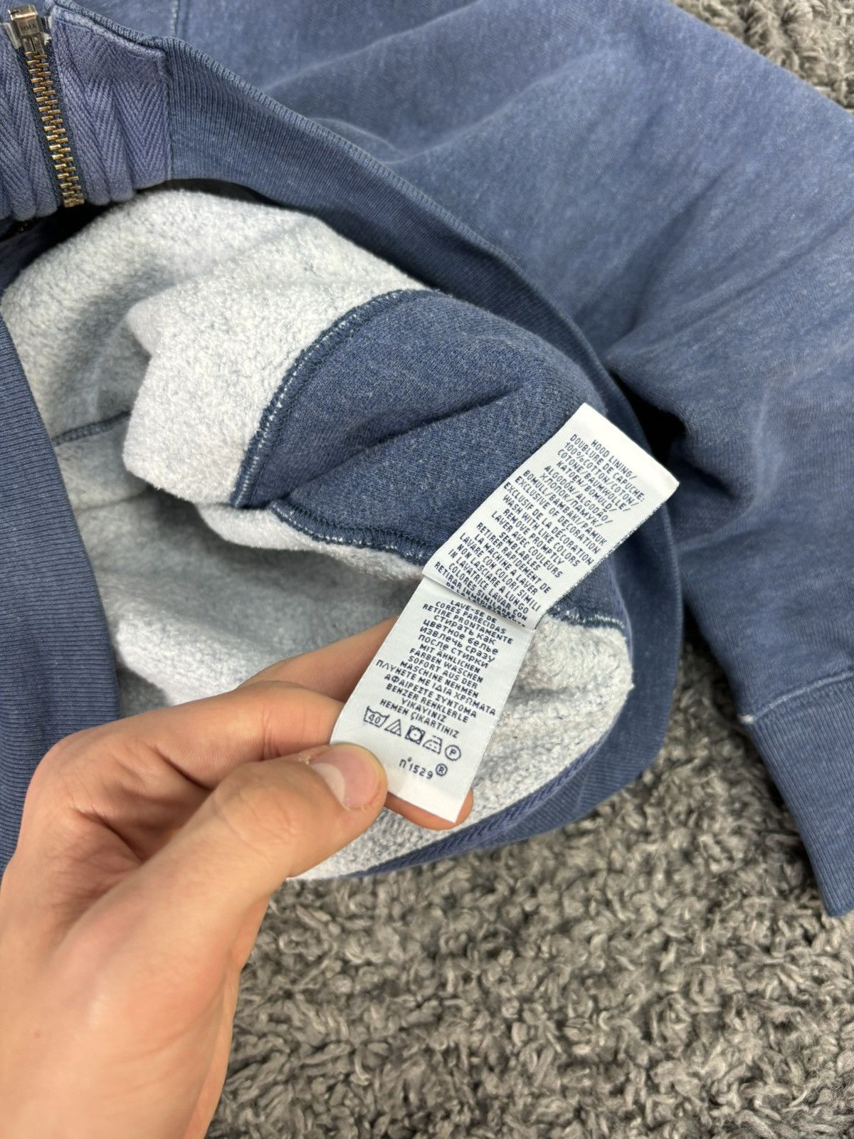 Ralph Lauren × Vintage Polo Ralph Lauren Zip Up Distressed Japanese Style Size US M / EU 48-50 / 2 - 14 Thumbnail