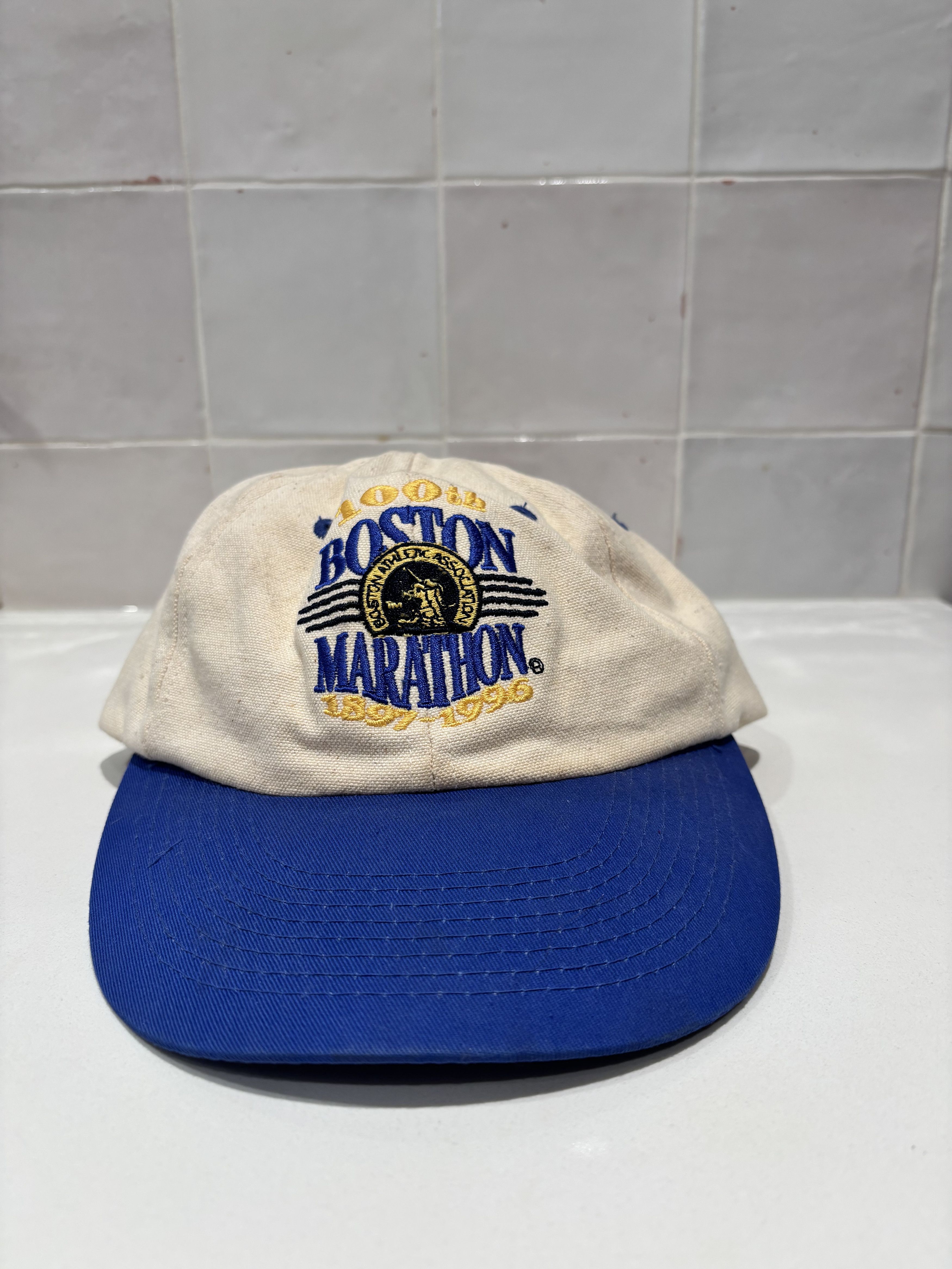 Other Vintage Boston Marathon Hat Size ONE SIZE - 1 Thumbnail