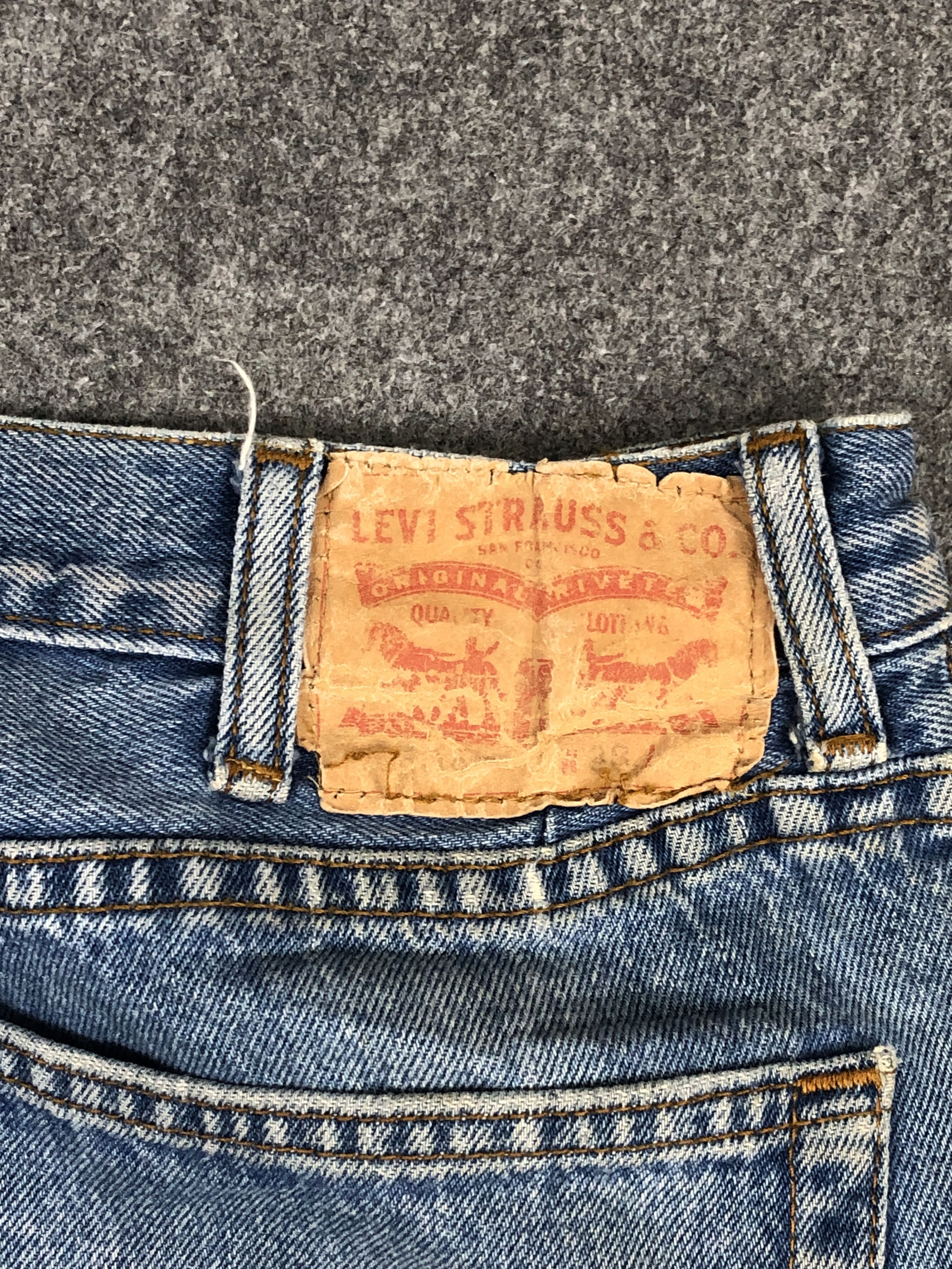 Levi's Faded Blue Vintage Levis 504 Jeans DP2353 Size US 33 - 5 Thumbnail
