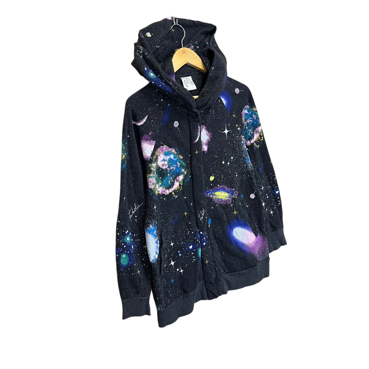 Japanese Brand ScoLar Labir Universe Print Zipper Hoodie Size US M / EU 48-50 / 2 - 2 Thumbnail