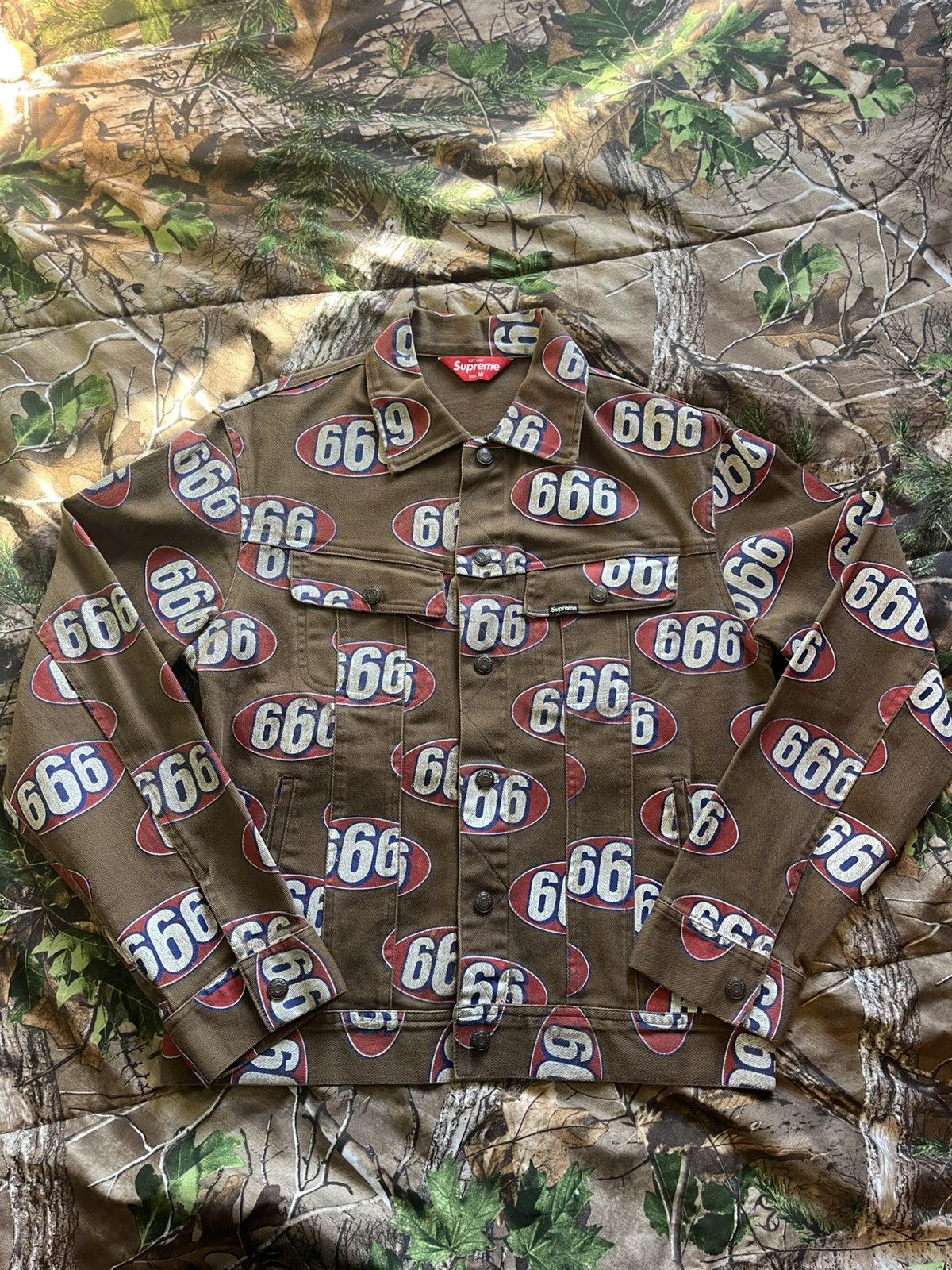 Supreme Supreme 666 denim jacket Size US M / EU 48-50 / 2 - 1 Thumbnail