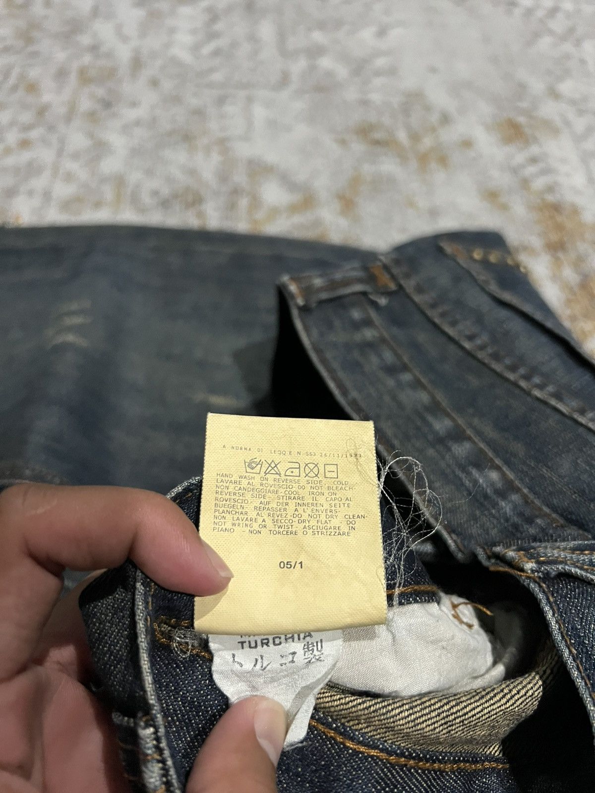 Dolce & Gabbana Dolce Gabbana AW04 ‘Forever’ Studded Denim Size US 29 - 7 Thumbnail