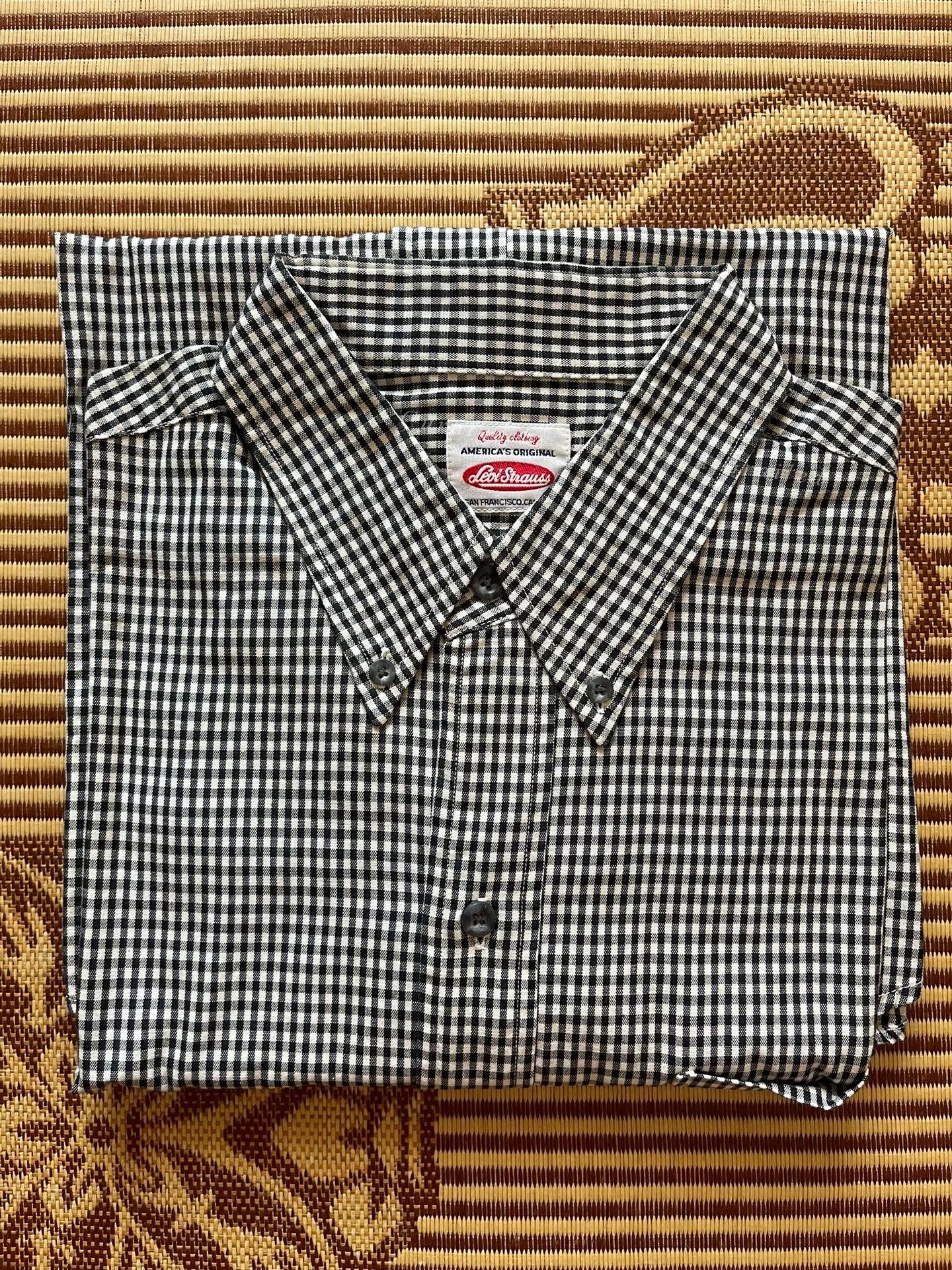 Levi's Vintage Clothing Levi's LVC Black White Check Cotton Shirt L Size US L / EU 52-54 / 3 - 1 Thumbnail