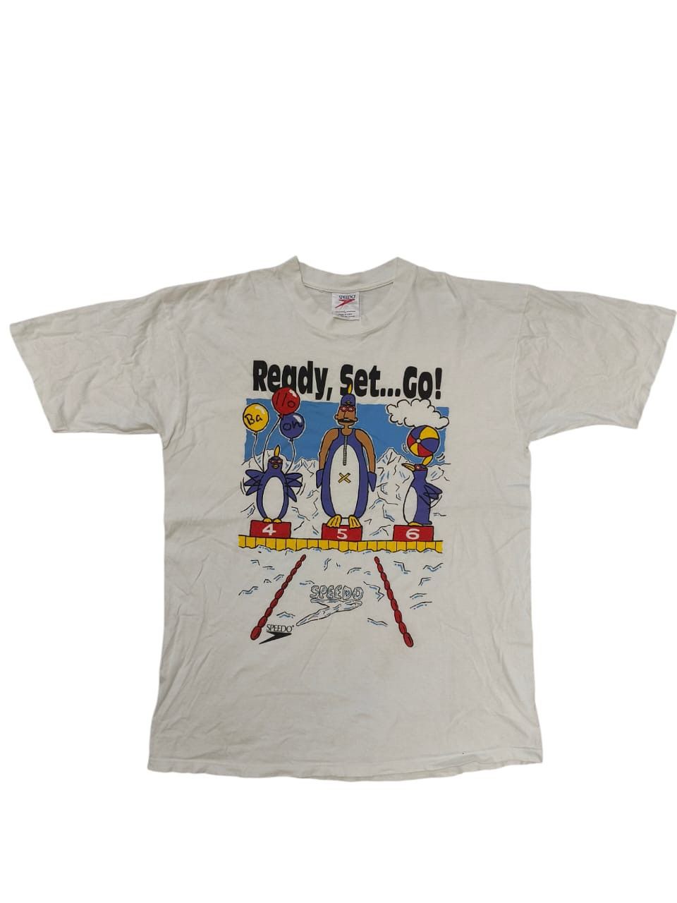 Japanese Brand Vintage Speedo Tee Size US L / EU 52-54 / 3 - 1 Thumbnail