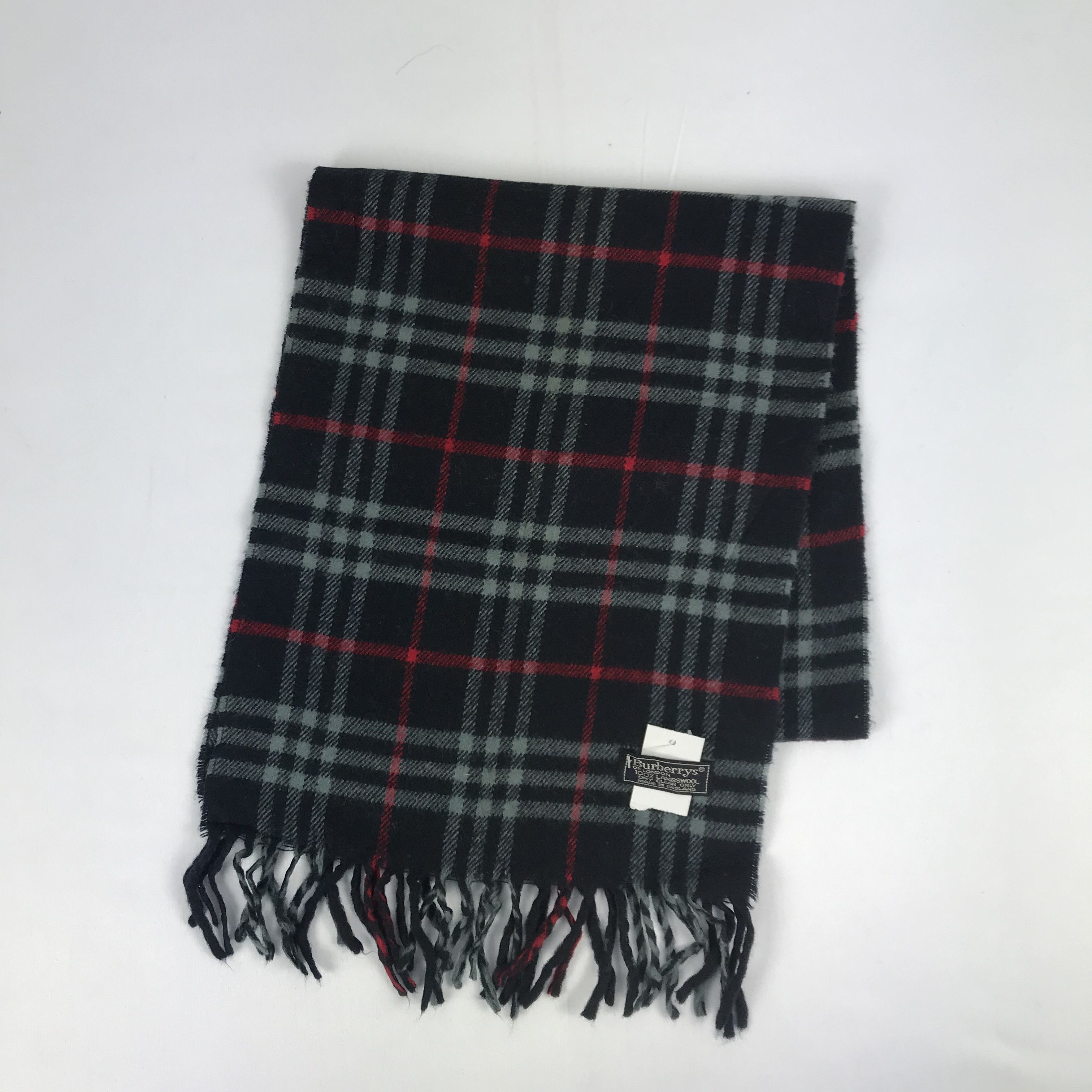 Burberry Vintage Burberry Scarf Muffler Cashmere Scarves Size ONE SIZE - 3 Thumbnail