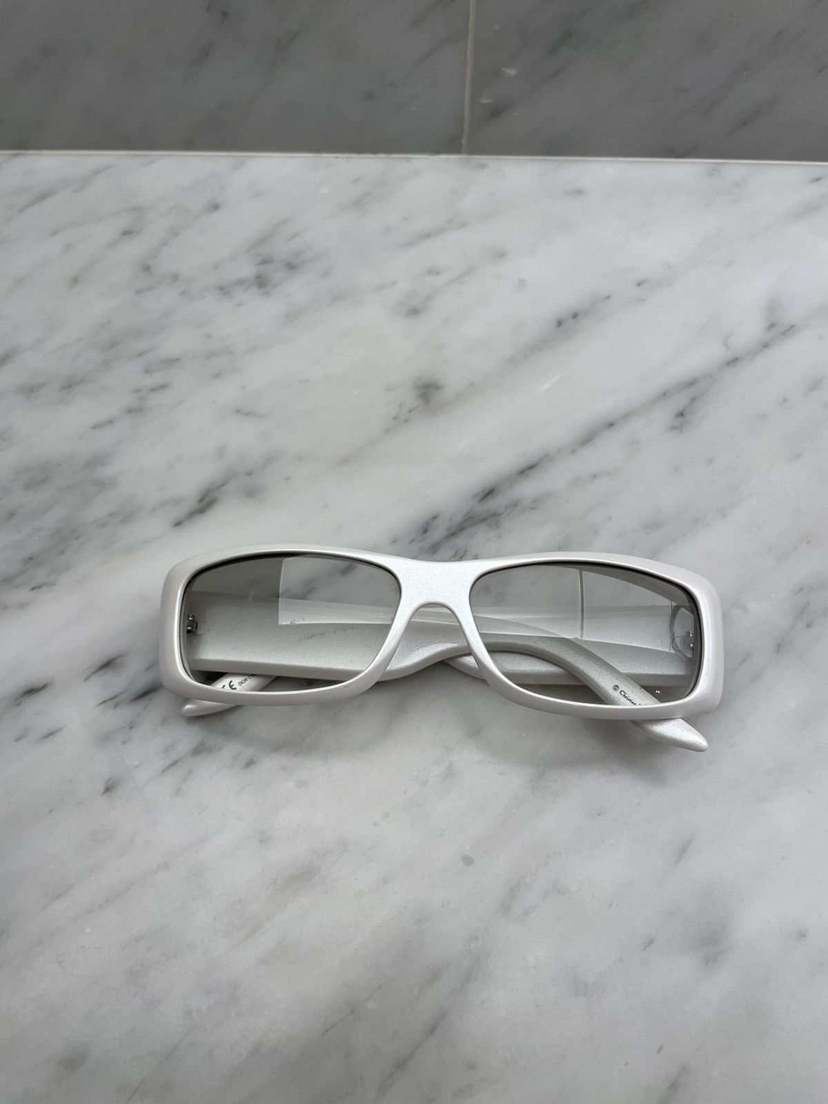 Dior Dior Couture 2 🔥 white sunglasses with logo Size ONE SIZE - 5 Thumbnail