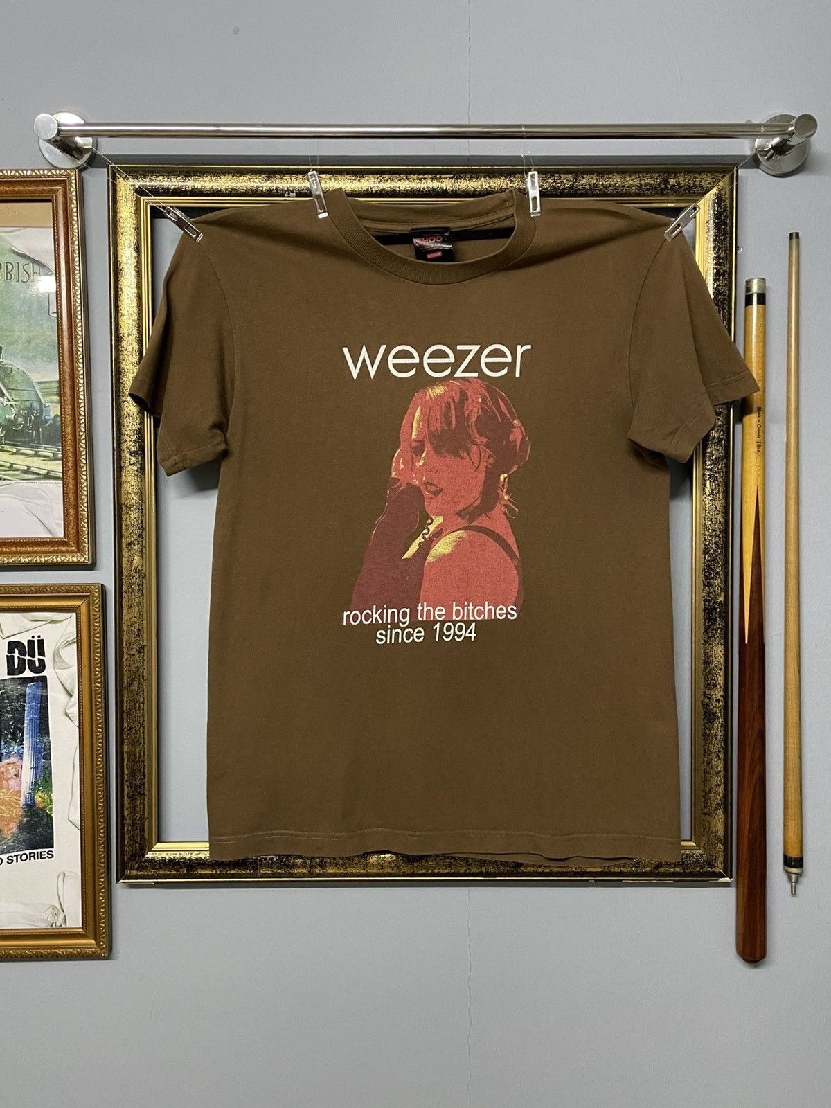 Vintage Vintage Original Weezer Rockin The Bitches Since 1994 Tee Size US M / EU 48-50 / 2 - 1 Thumbnail