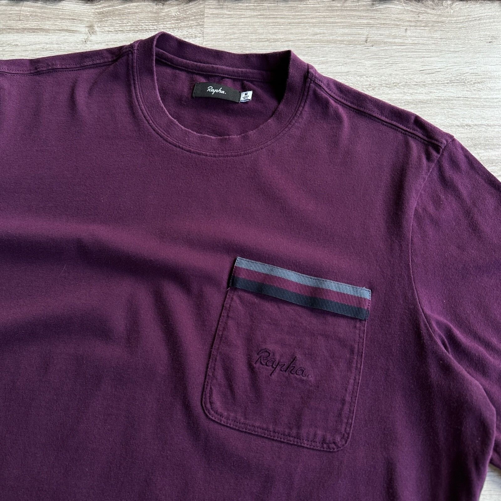 Rapha Rapha Logo Pocket T Shirt Size M 9256AC Size US M / EU 48-50 / 2 - 1 Thumbnail