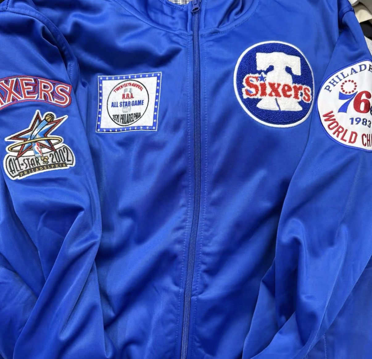 Mitchell & Ness MN Mitchell & Ness NBA Zip-Up Jacket J32 Size US L / EU 52-54 / 3 - 4 Thumbnail