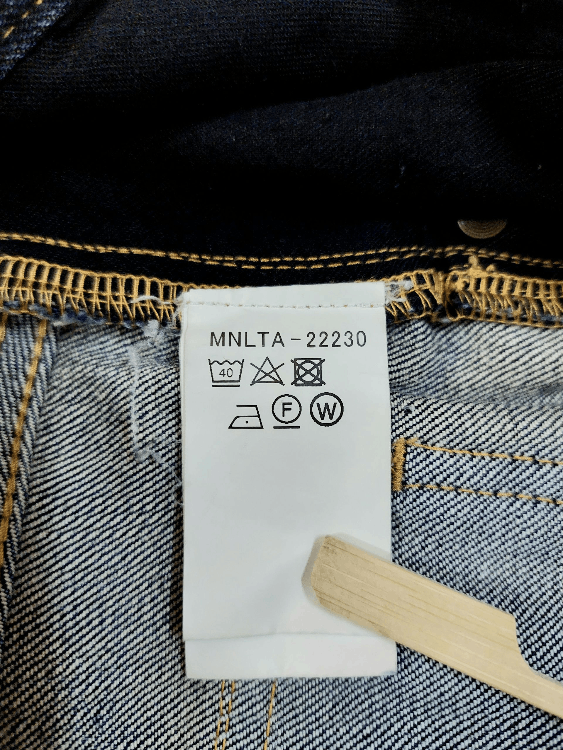 Tornado Mart MKlein Japan Flared Claws Mark Denim Size US 30 / EU 46 - 24 Thumbnail