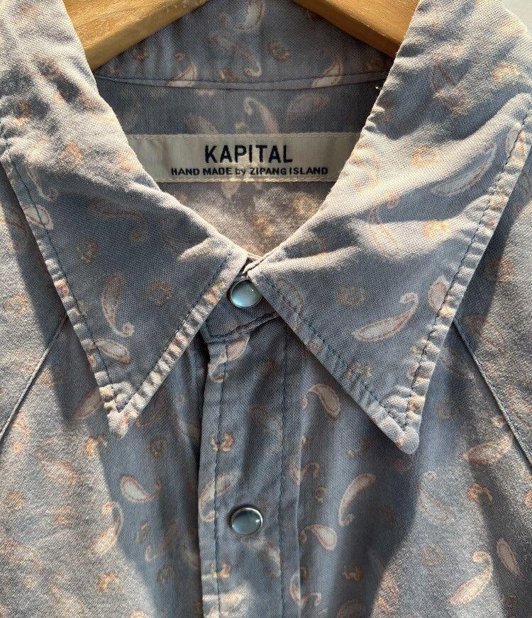 Kapital Kapital Nissan handmade cashew patterned long sleeved pocket Size US L / EU 52-54 / 3 - 4 Thumbnail