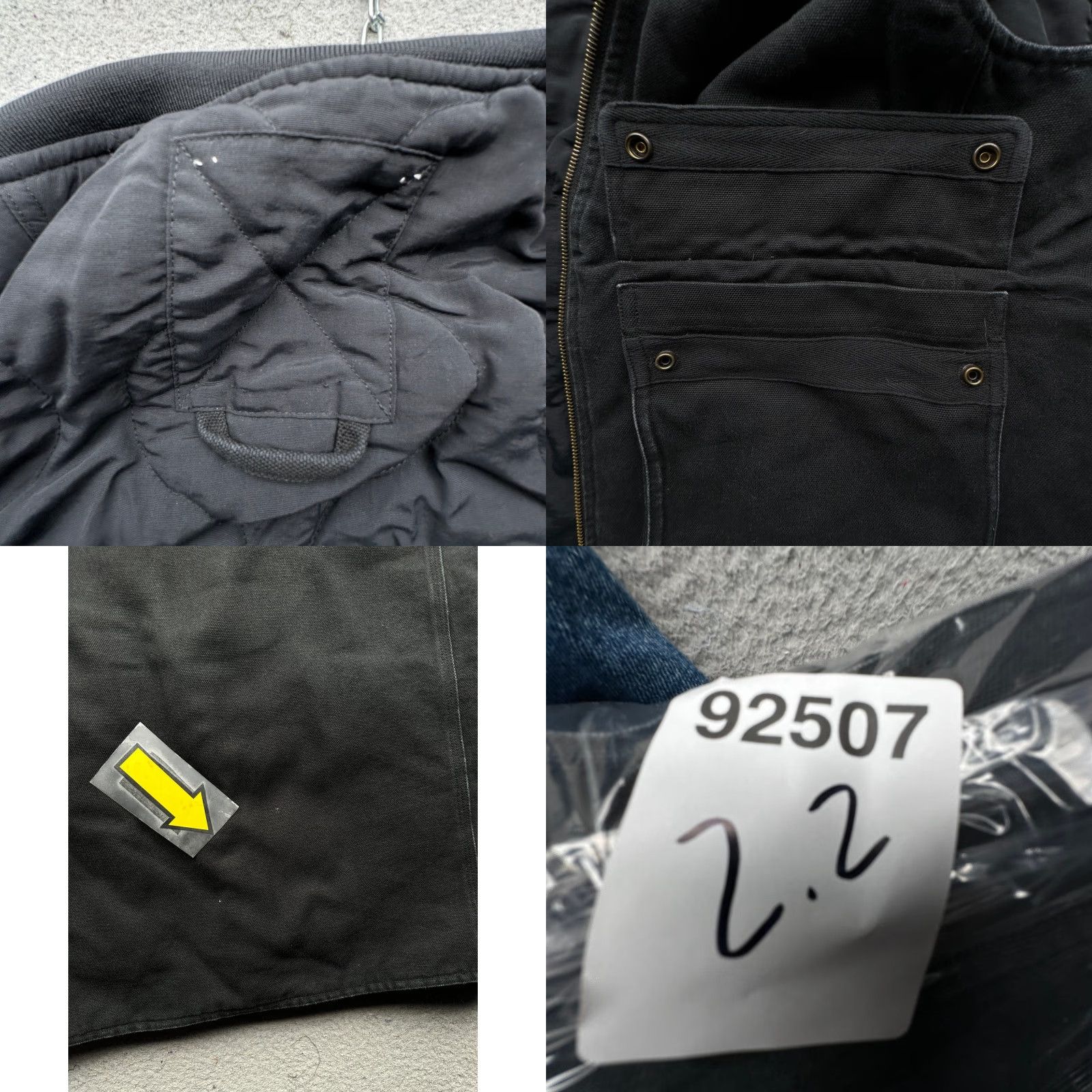 Aime Leon Dore Aime Leon Dore Reversible Quilted Duck Canvas Vest Jacket Mens M Black Size US M / EU 48-50 / 2 - 9 Thumbnail