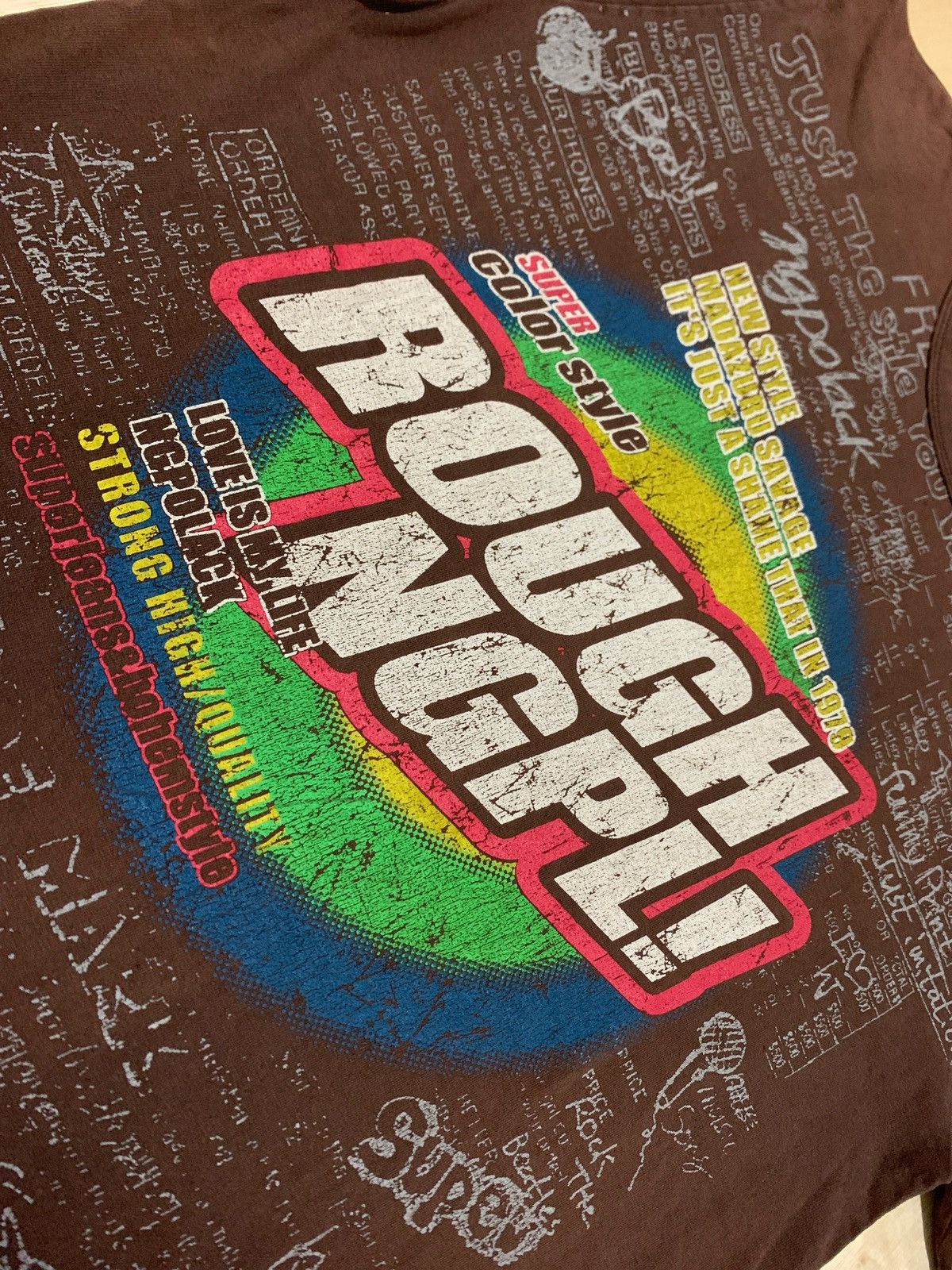 Japanese Brand × Vintage Vintage ROUGH NGPL! Tshirt Size US L / EU 52-54 / 3 - 3 Thumbnail