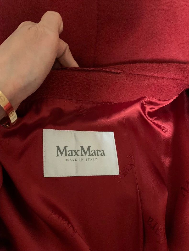 Max Mara Max Mara Rialto coat bathrobe style with hat lace style Size L / US 10 / IT 46 - 4 Thumbnail