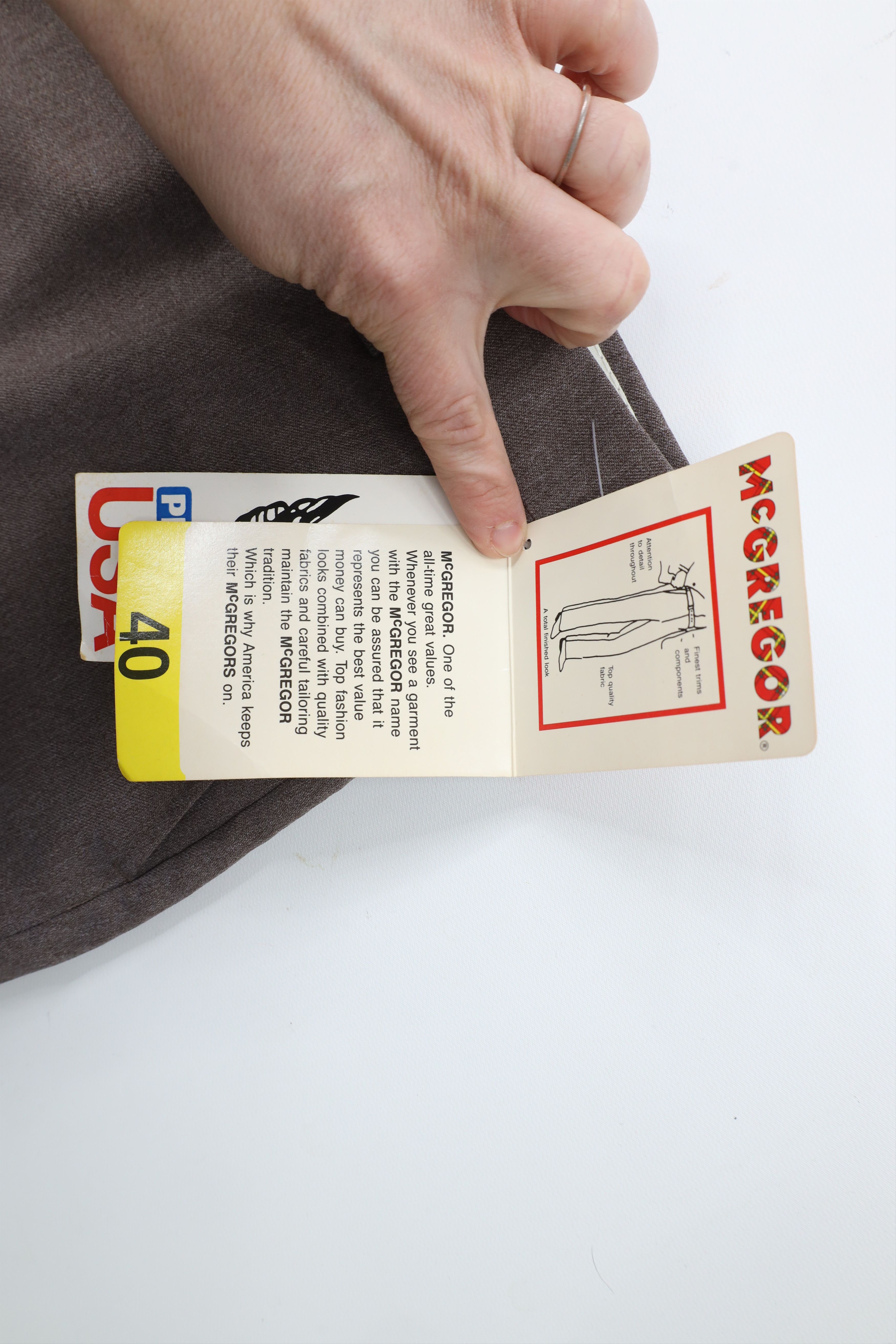 Vintage Deadstock Vintage 70s Streetwear Bottoms Chino Pants USA Size US 40 / EU 56 - 7 Thumbnail