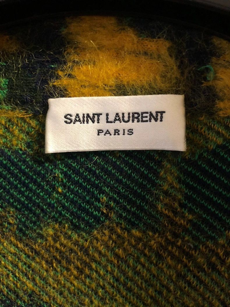 Saint Laurent Paris Saint Laurent Paris Saint Laurent Striped Knit Cardigan Sw Size US M / EU 48-50 / 2 - 6 Thumbnail