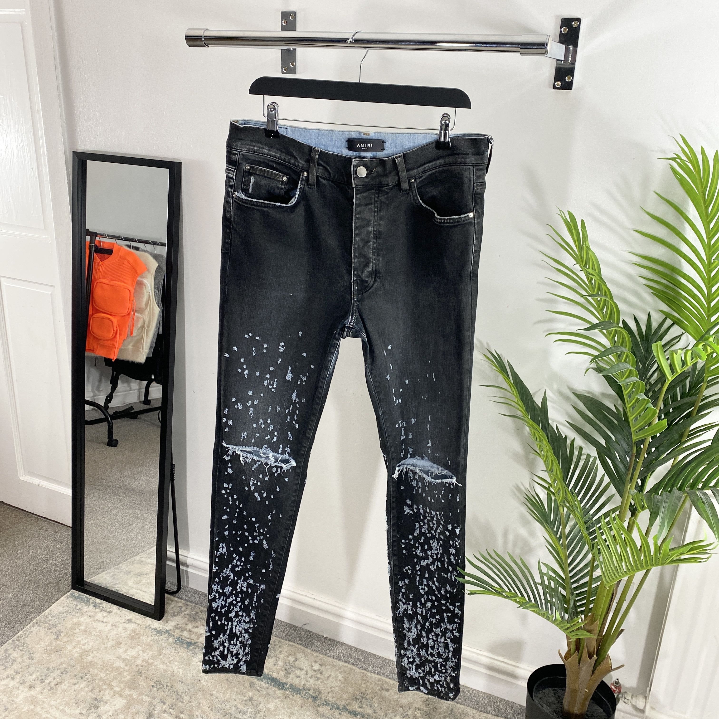 Amiri Amiri Shotgun Jeans In Black RRP £890 | Grailed